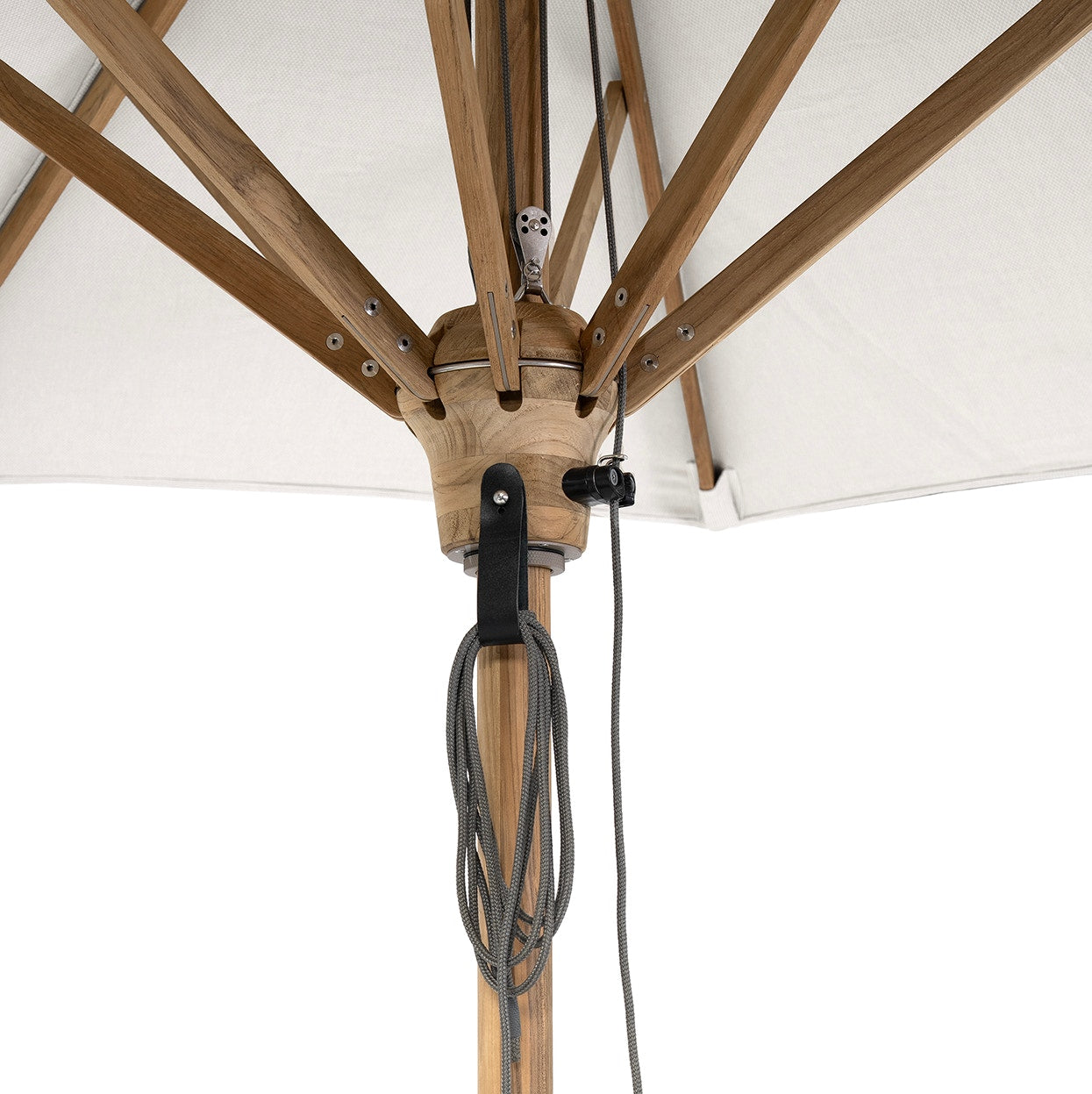 Torven Teak Outdoor Umbrella