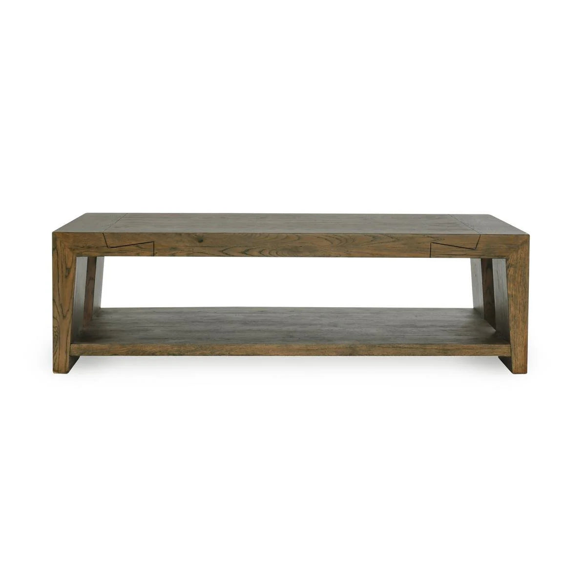 Troen Coffee Table-Suede Brown