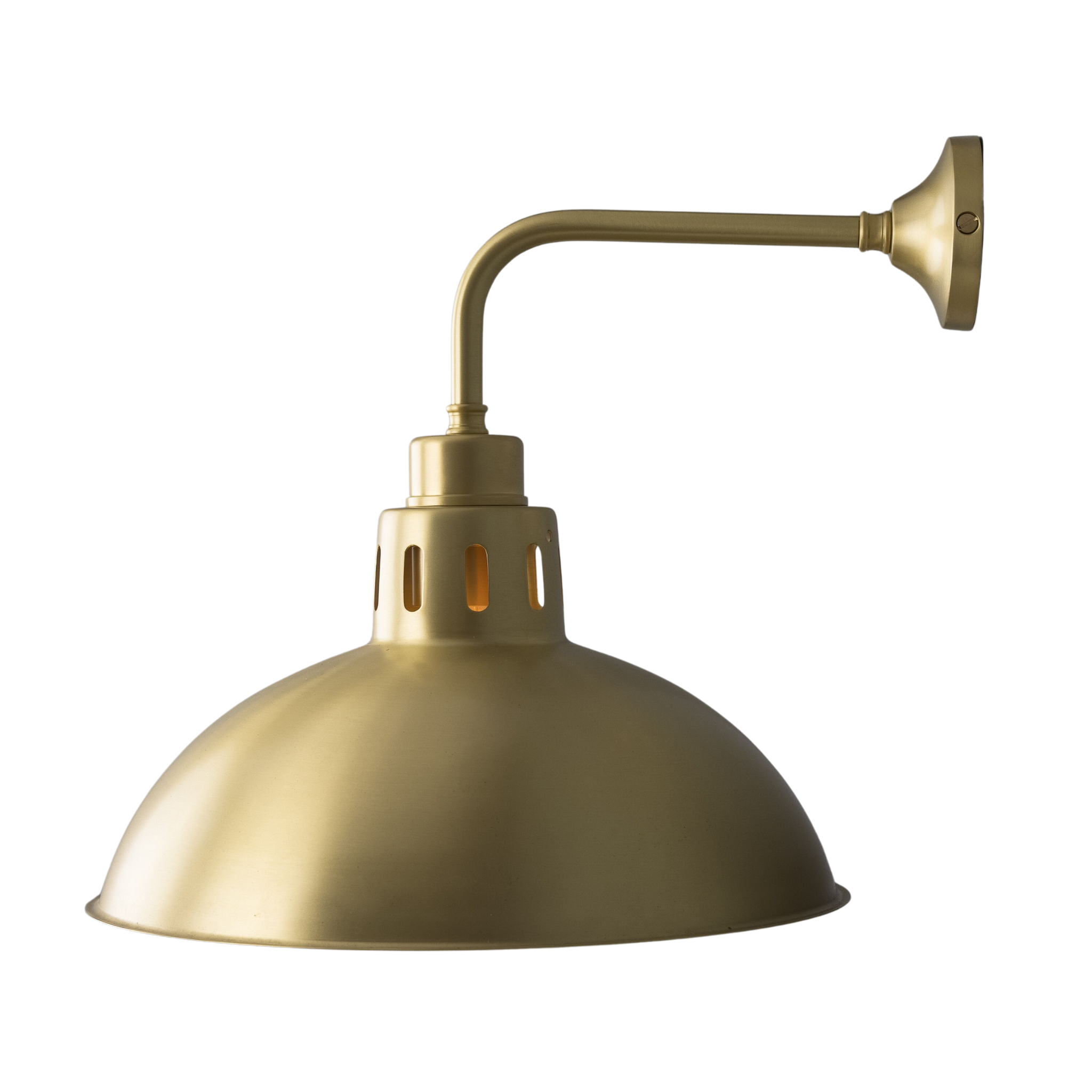 Selling Industrial Brass Wall Sconce - Pure Salt