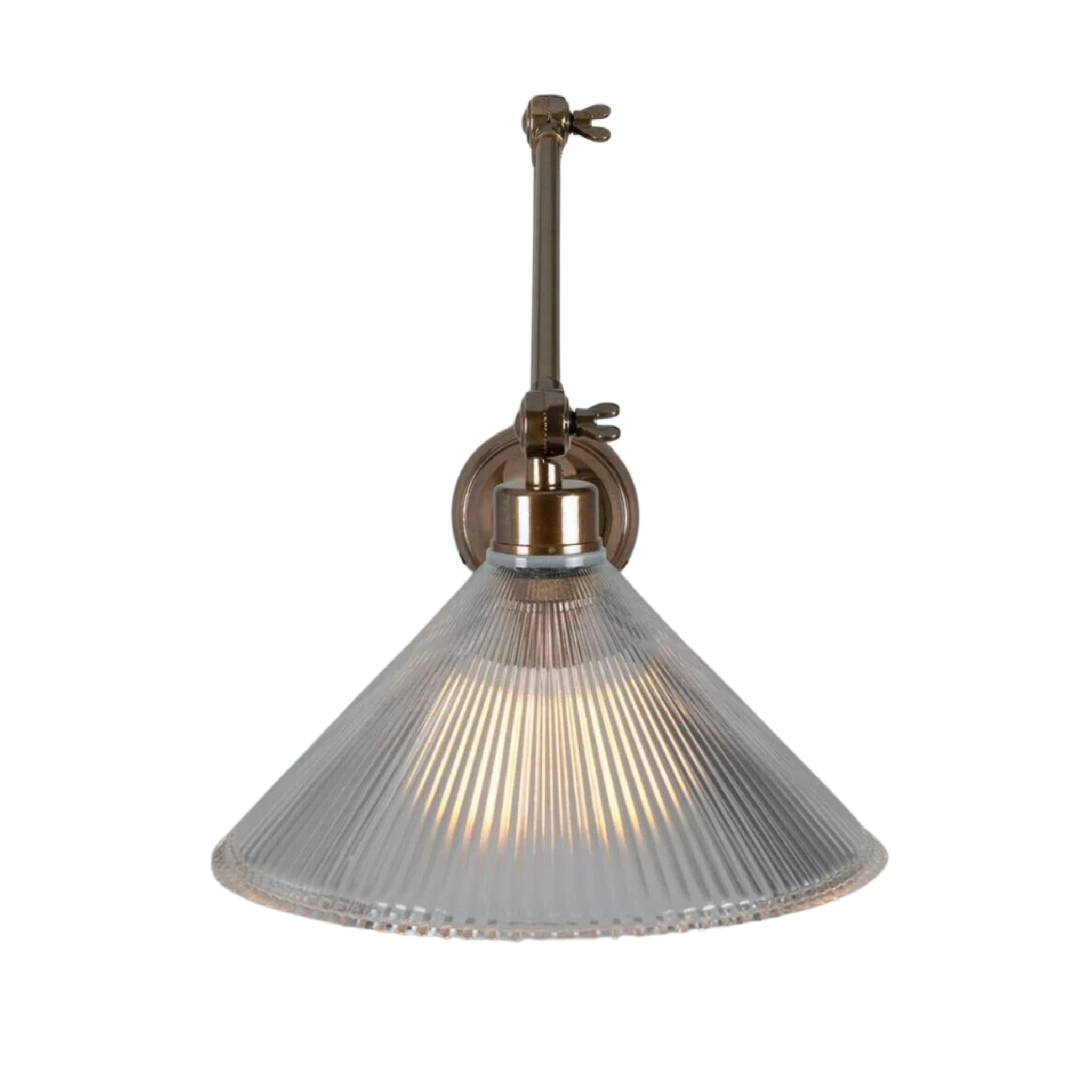 Deyro Adjustable Arm Wall Sconce - Pure Salt