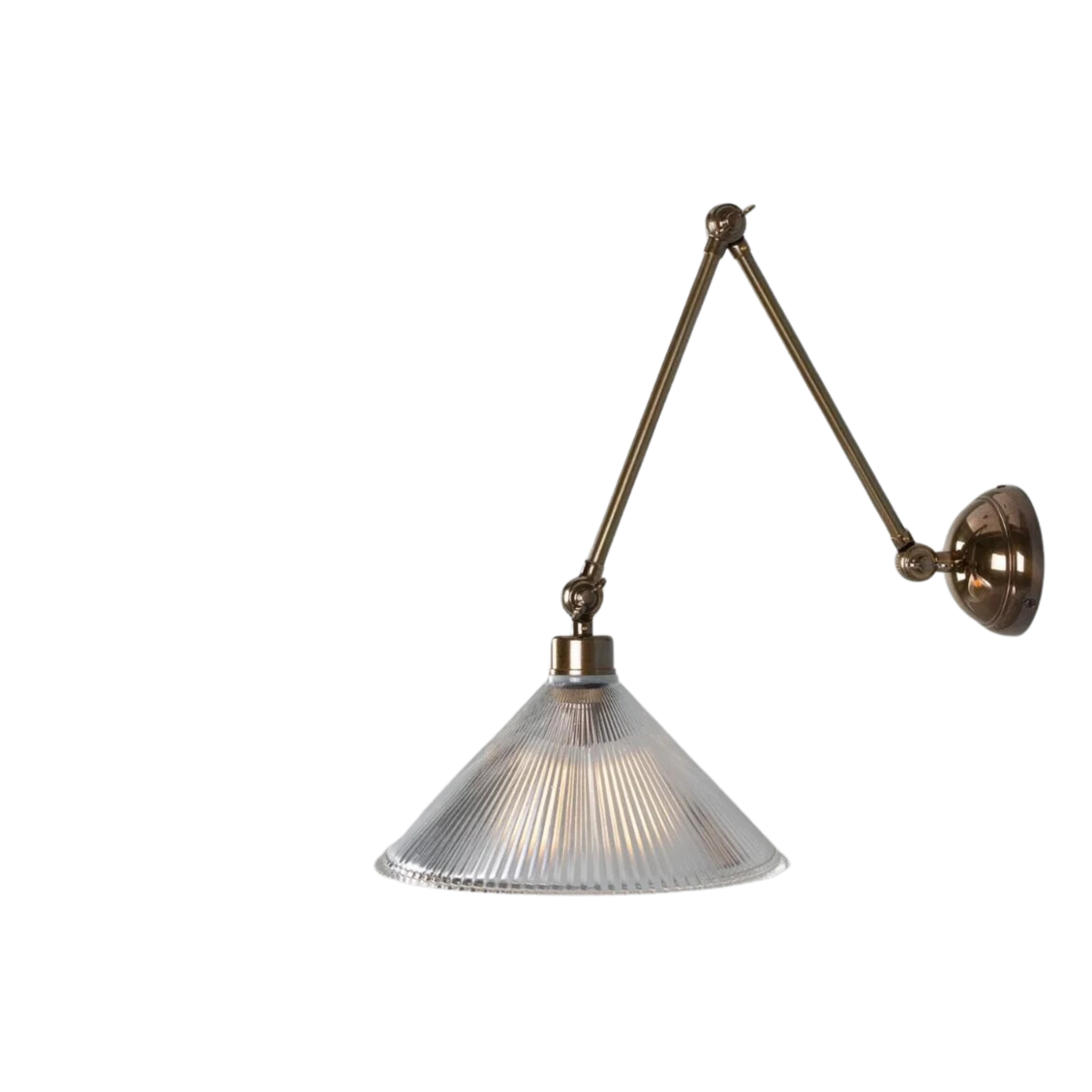 Deyro Adjustable Arm Wall Sconce - Pure Salt