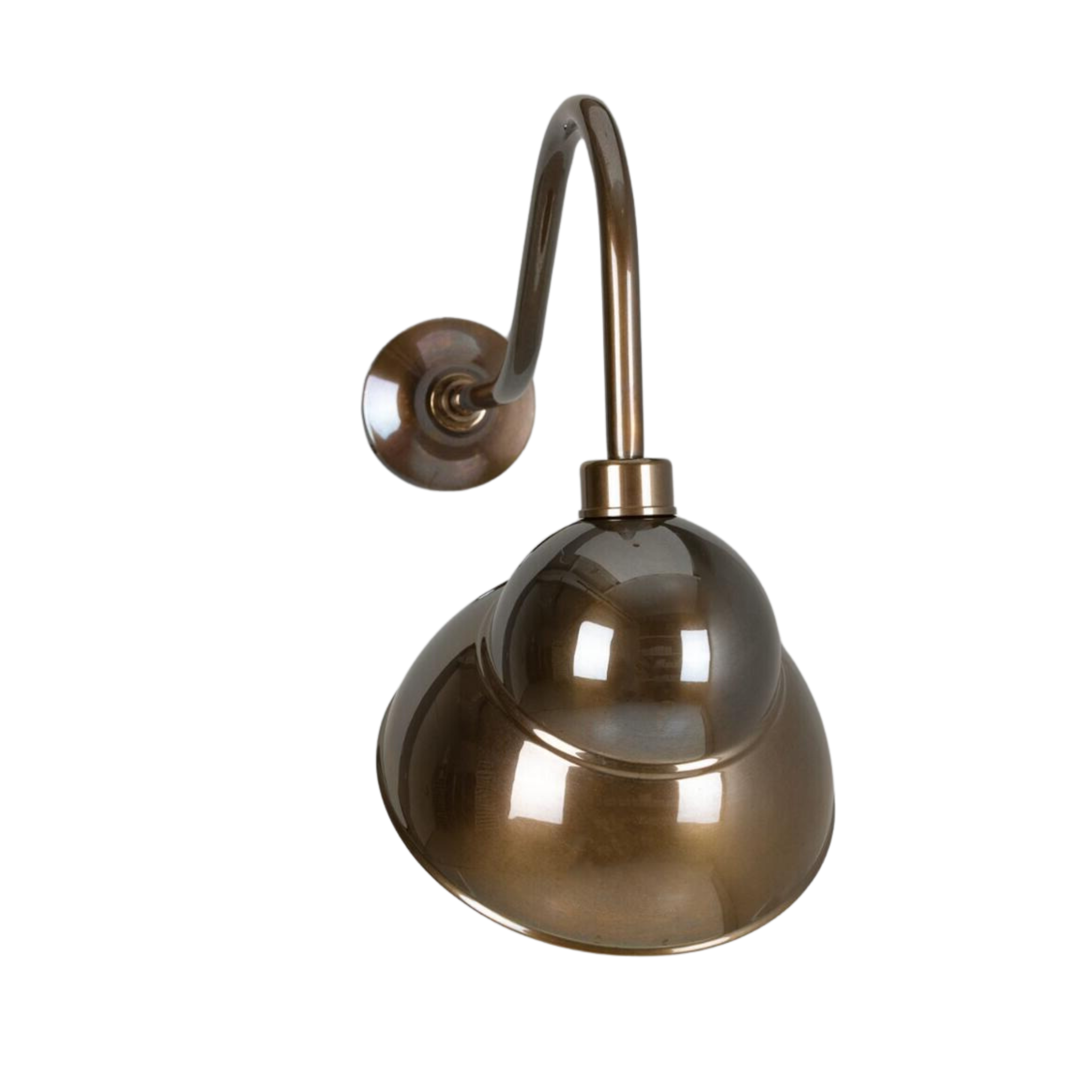 Adams Swan Neck Sign Light - Pure Salt