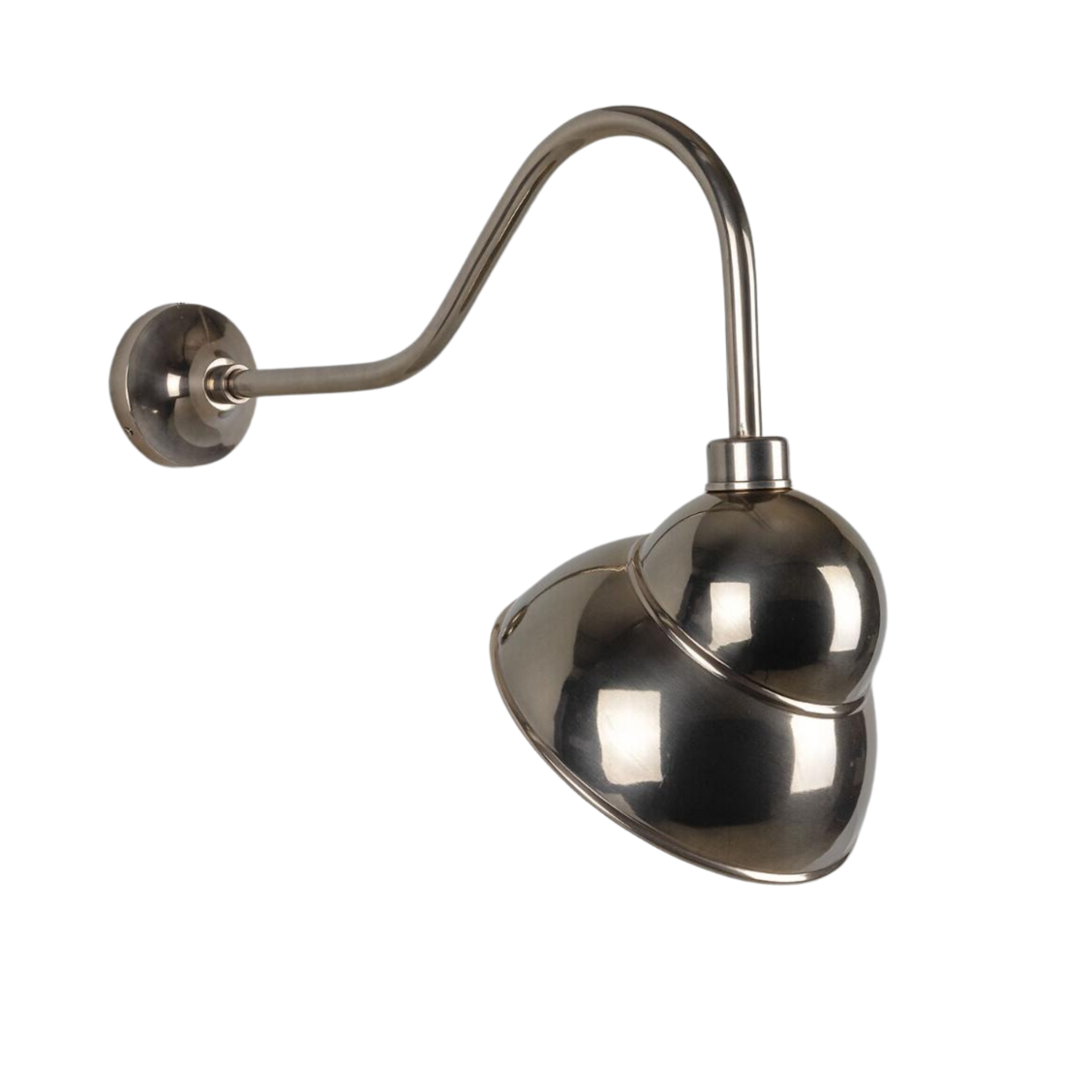 Adams Swan Neck Sign Light - Pure Salt