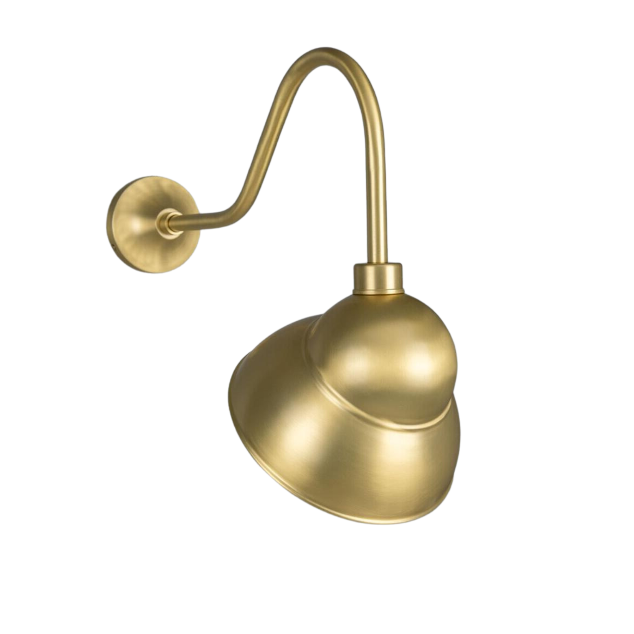 Adams Swan Neck Sign Light - Pure Salt