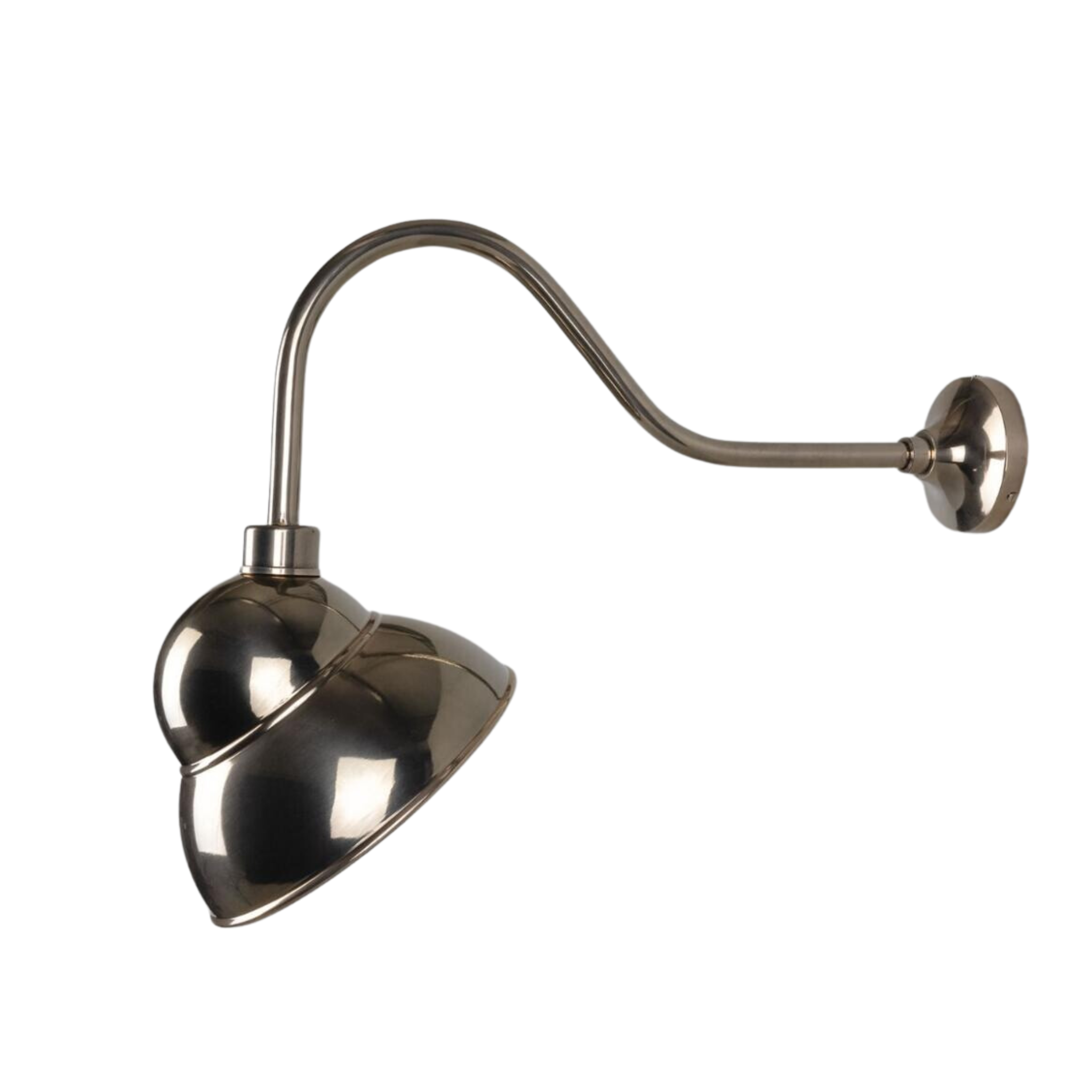 Adams Swan Neck Sign Light - Pure Salt