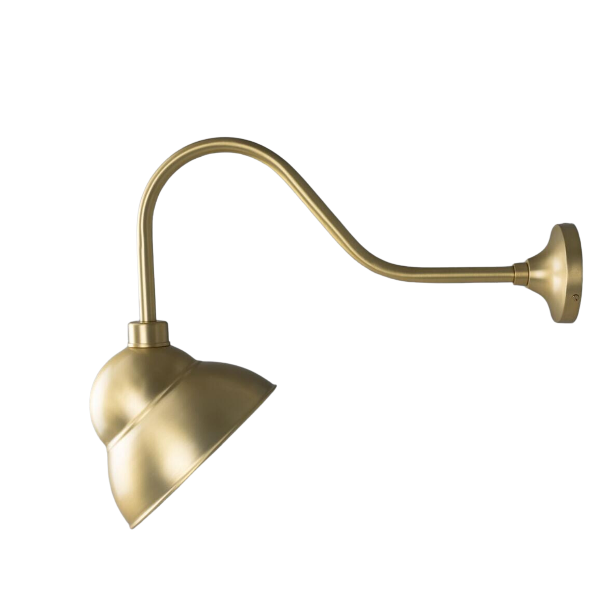 Adams Swan Neck Sign Light - Pure Salt