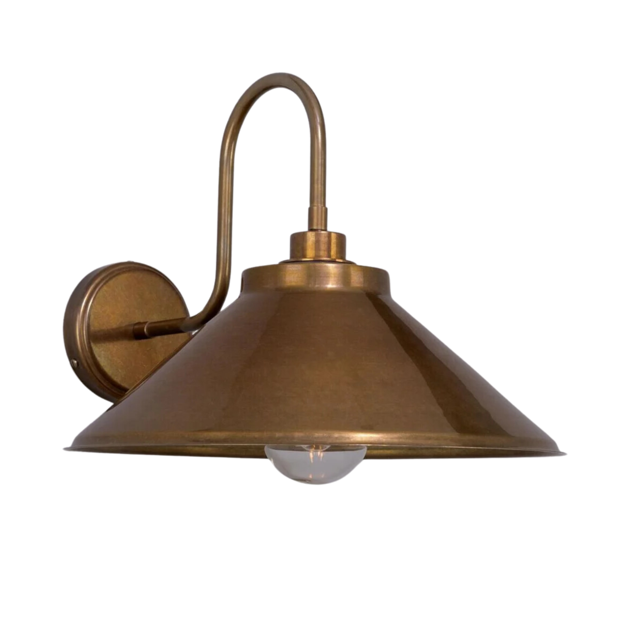 Killion Swan Neck Wall Sconce - Pure Salt