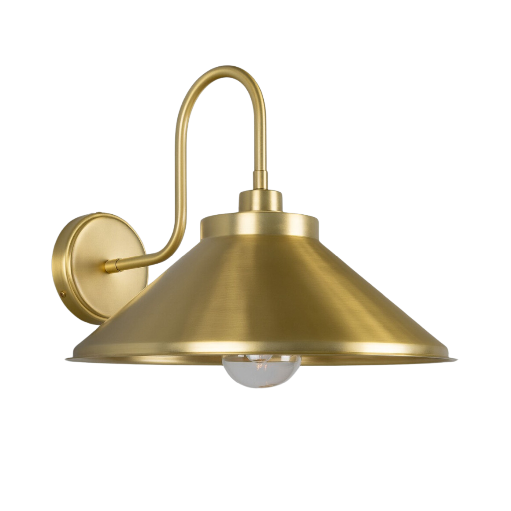 Killion Swan Neck Wall Sconce - Pure Salt