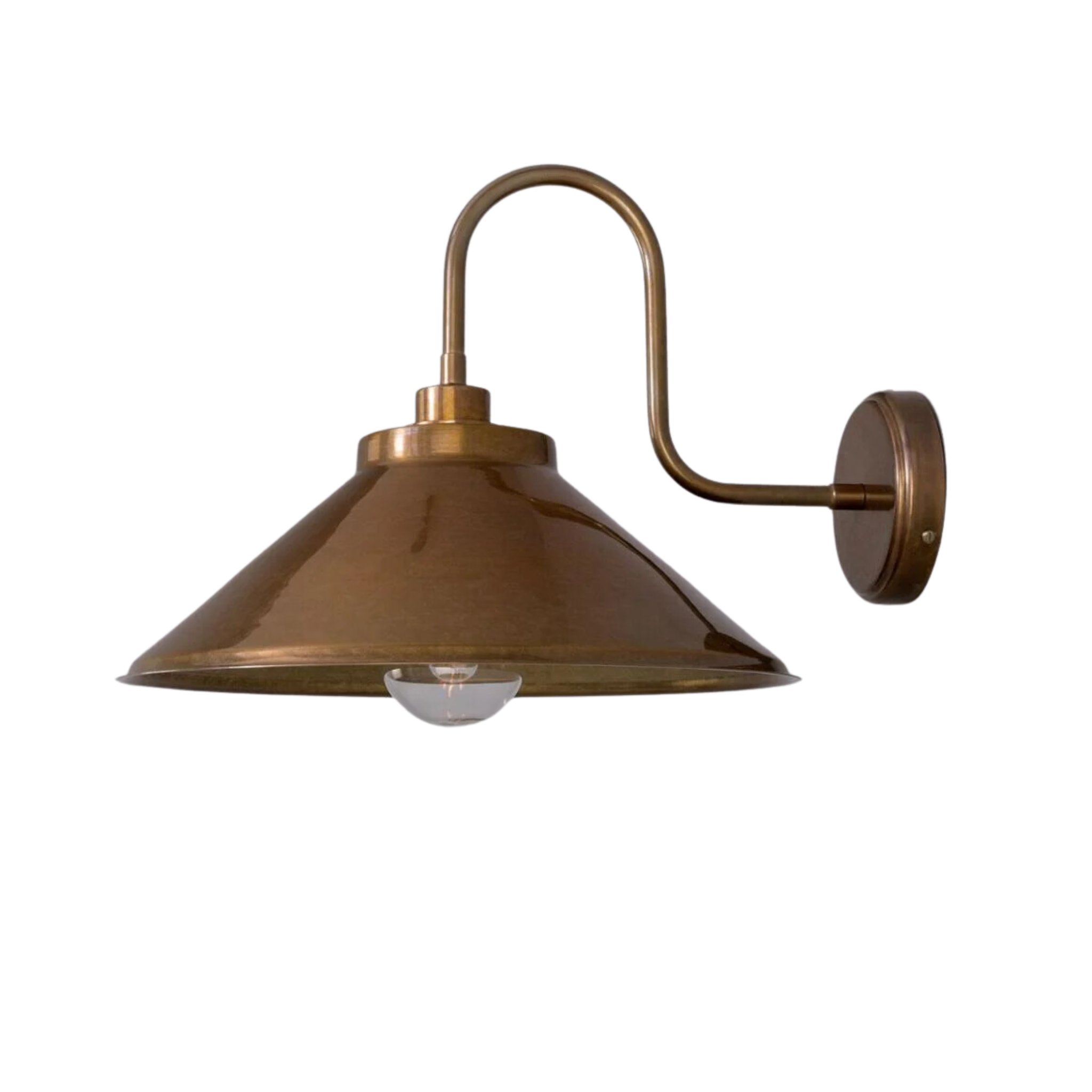 Killion Swan Neck Wall Sconce - Pure Salt