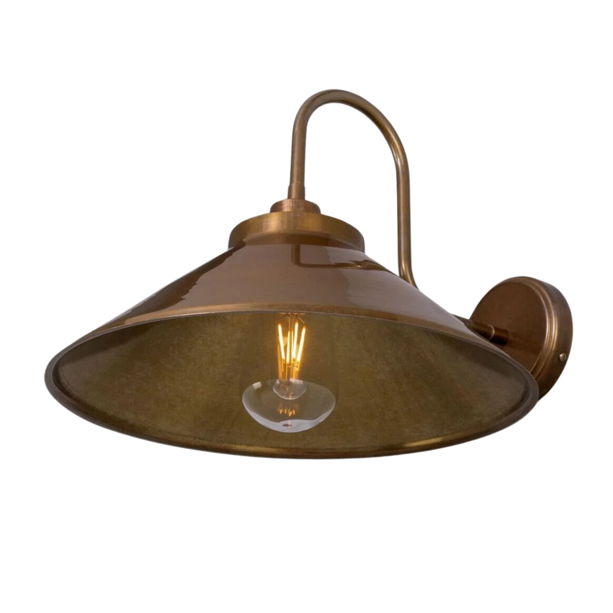 Killion Swan Neck Wall Sconce - Pure Salt