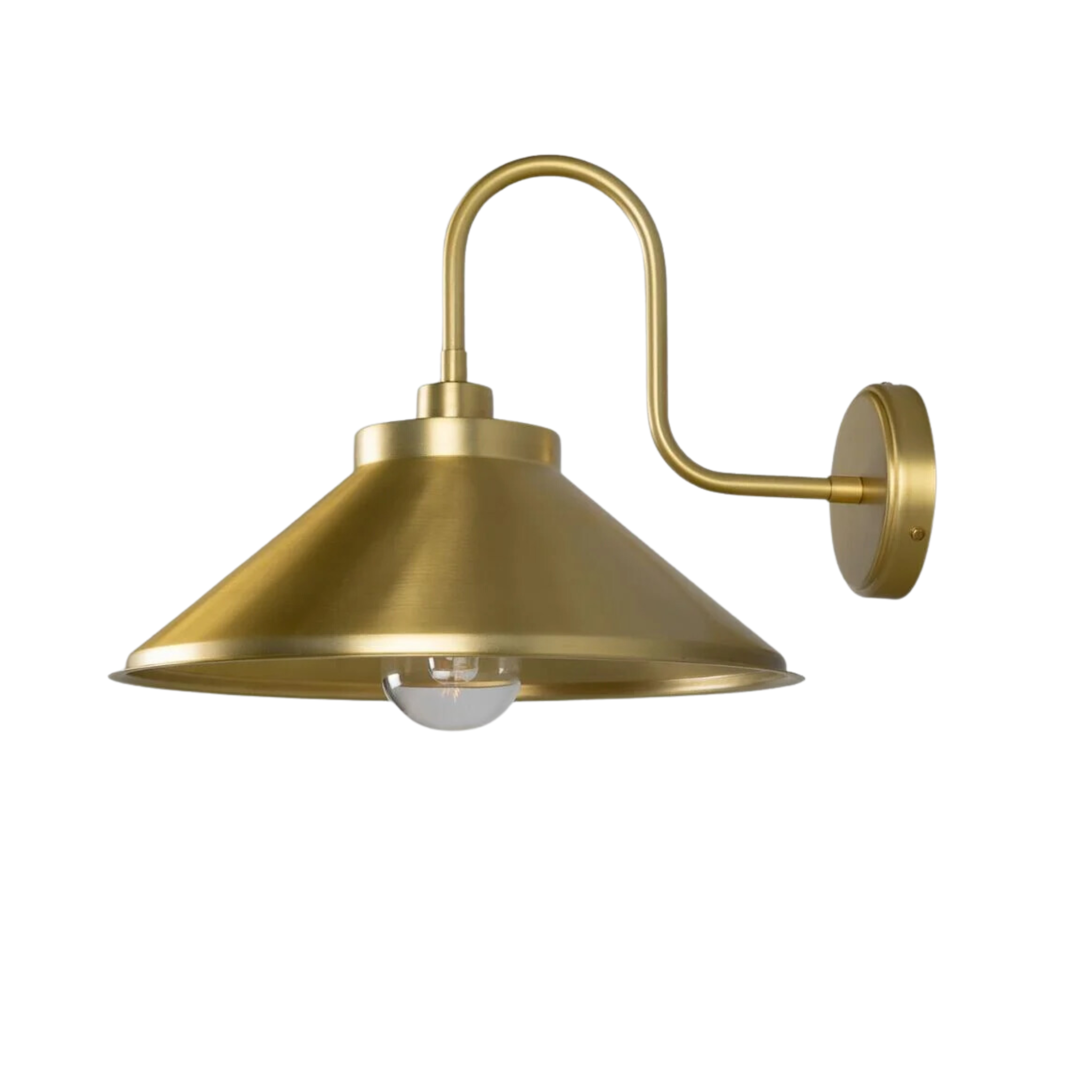 Killion Swan Neck Wall Sconce - Pure Salt