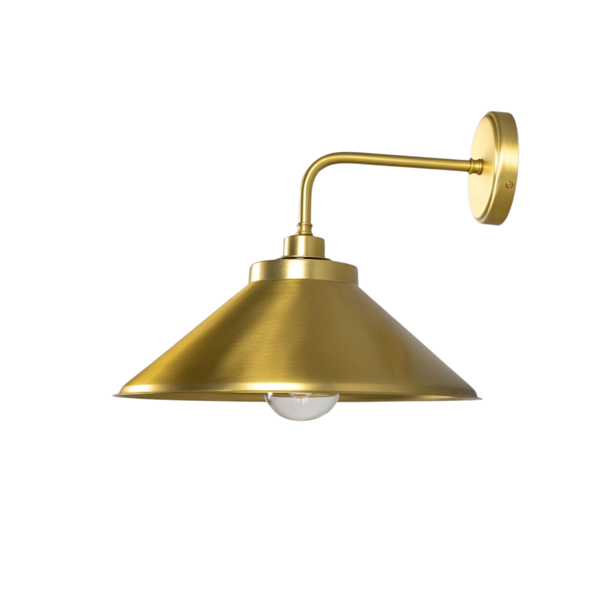 Harman Brass Wall Sconce - Pure Salt