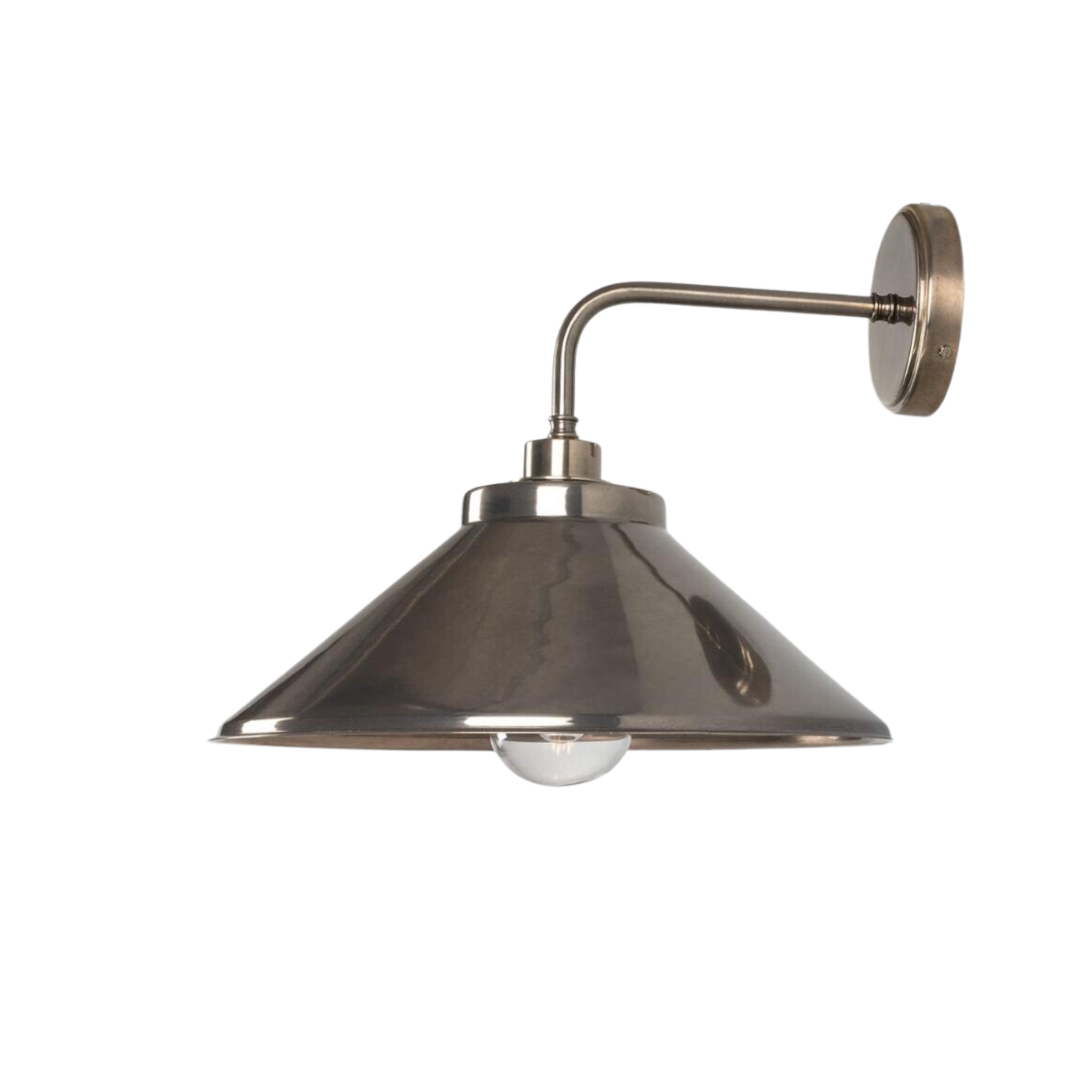 Harman Brass Wall Sconce - Pure Salt