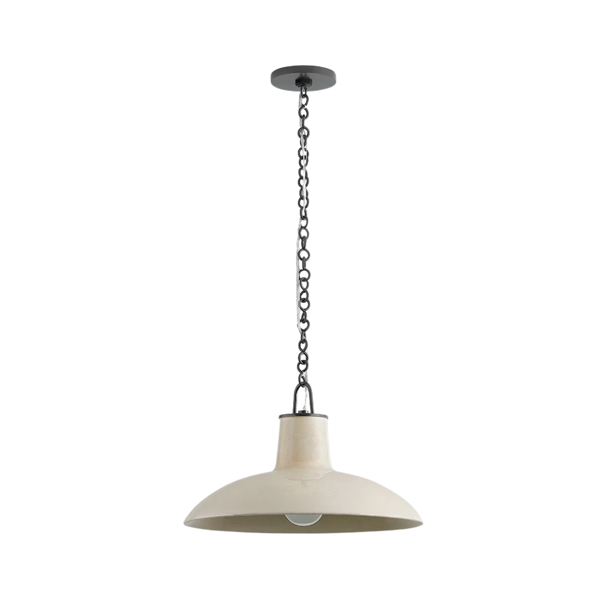 Claymoor Pendant- Pure Salt