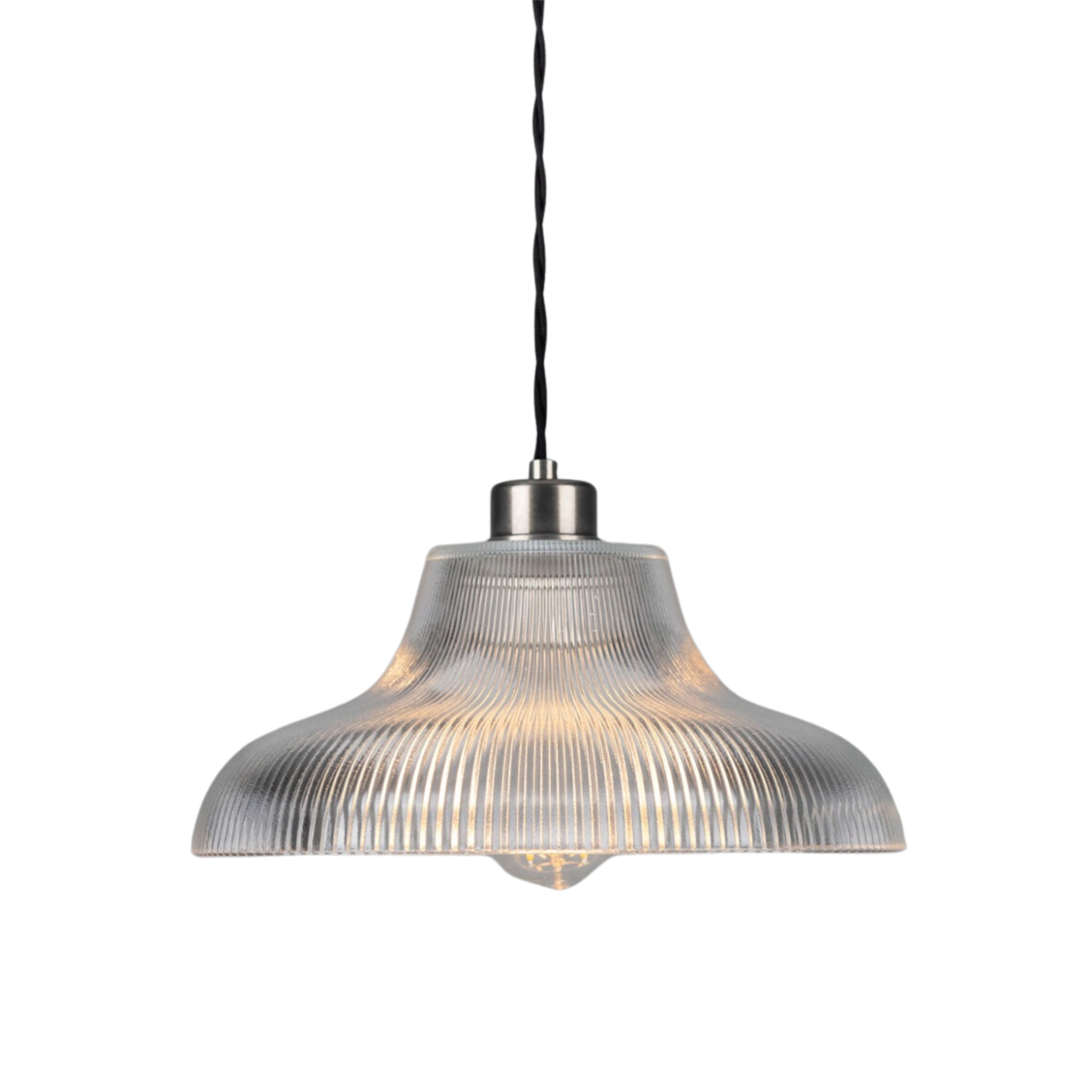 Abram Glass Pendant Light - Pure Salt
