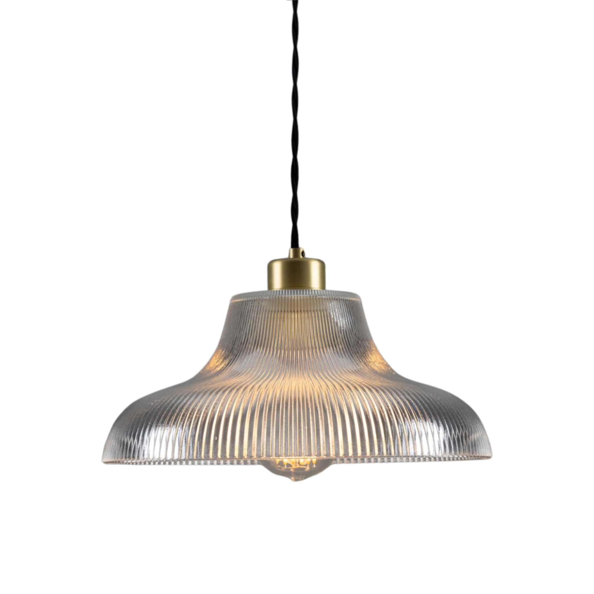 Abram Glass Pendant Light - Pure Salt