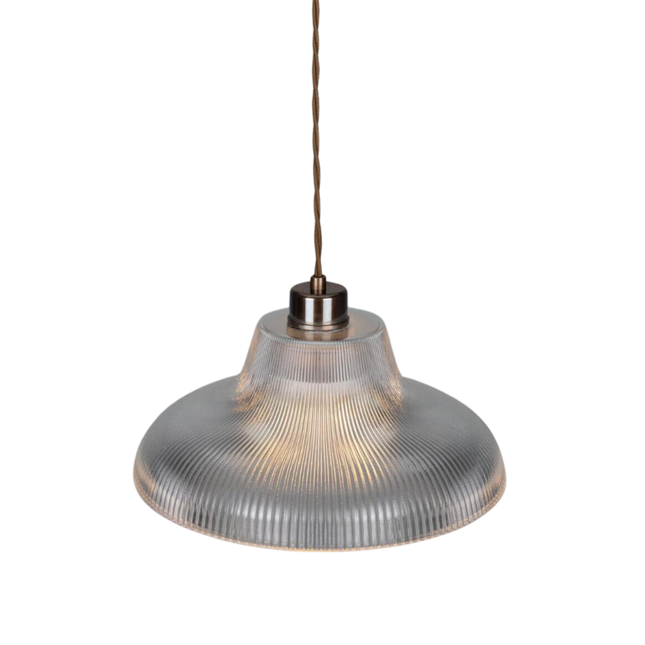 Abram Glass Pendant Light - Pure Salt