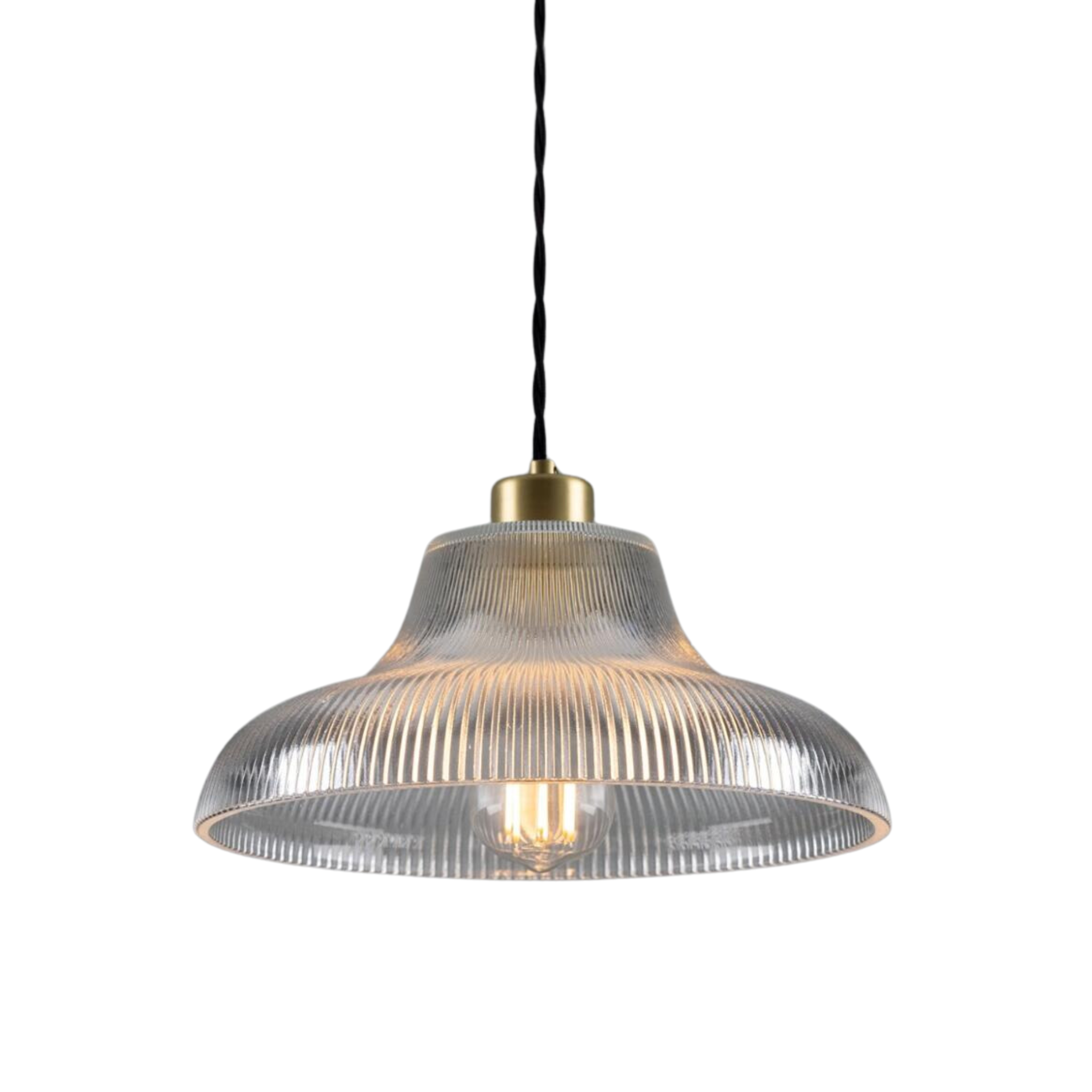 Abram Glass Pendant Light - Pure Salt
