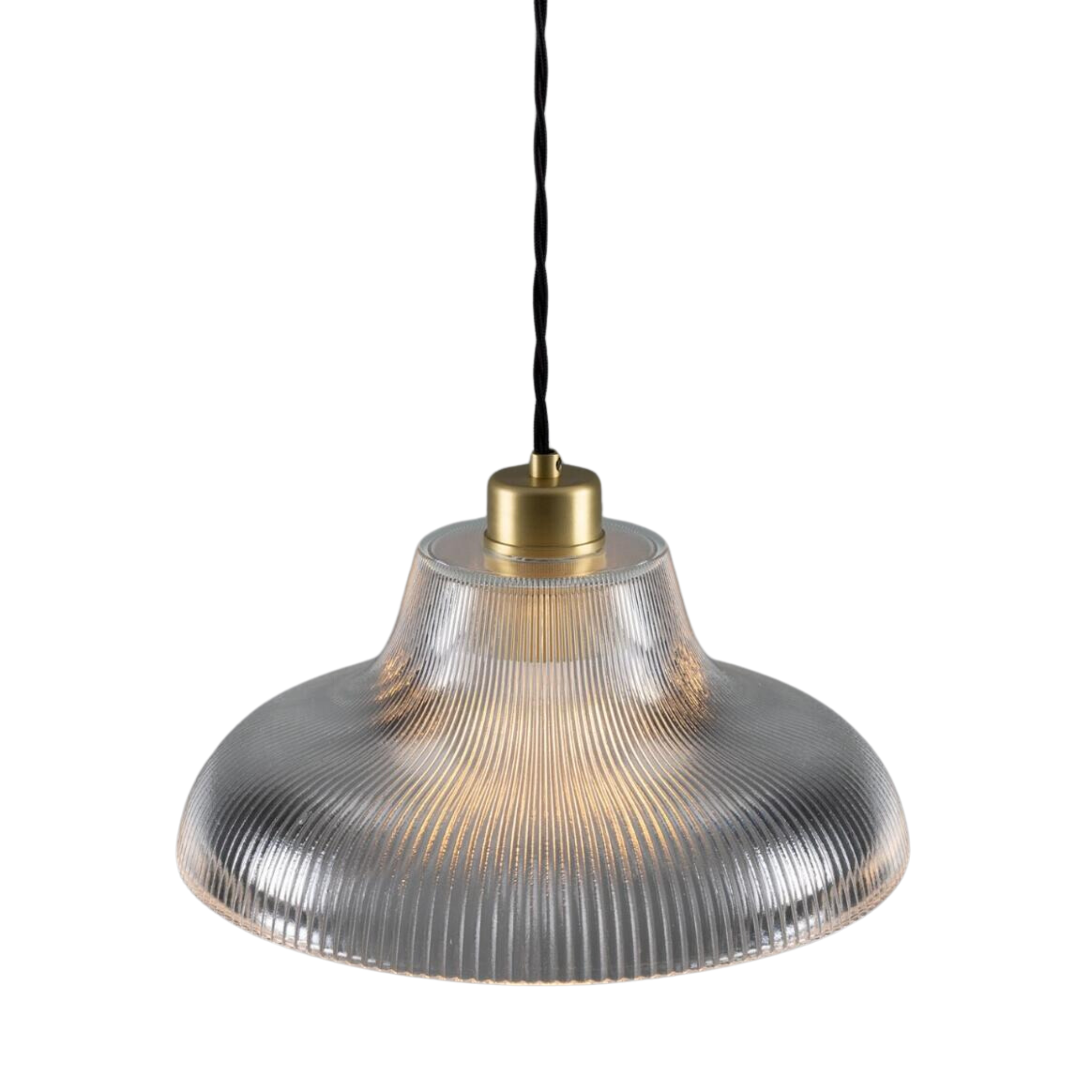 Abram Glass Pendant Light - Pure Salt