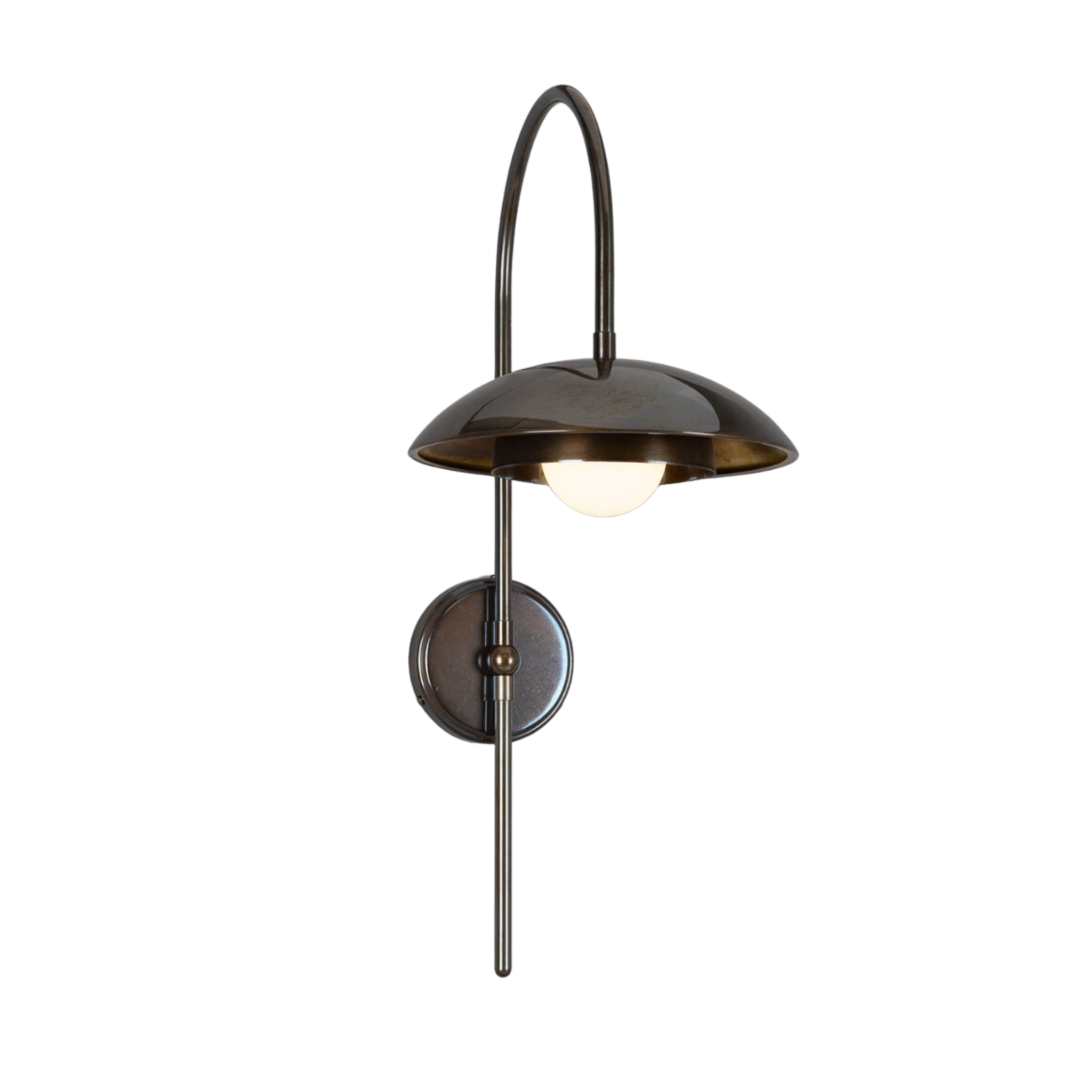 Yates Arc Wall Sconce - Pure Salt