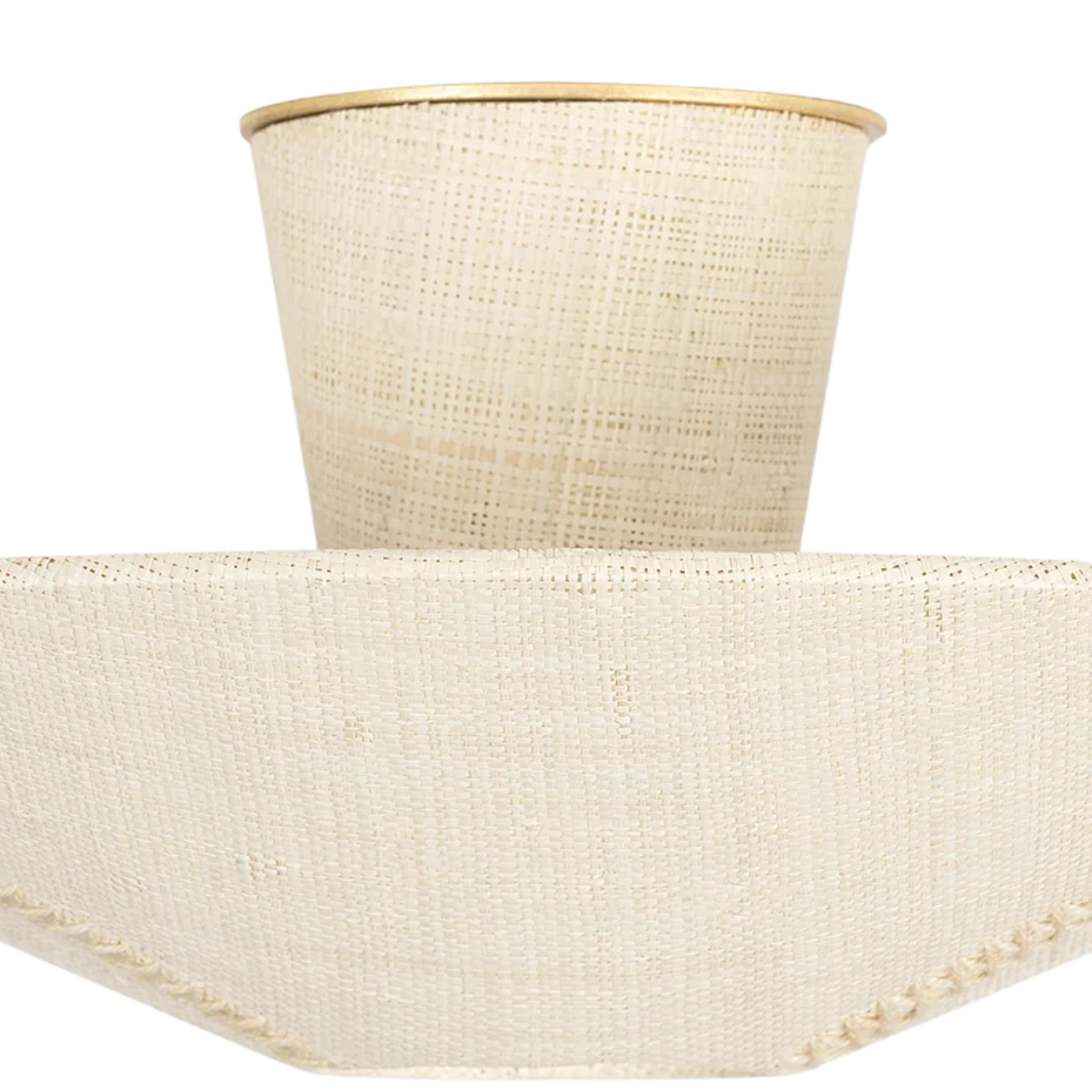 Kelton Semi Flush Mount - Pure Salt