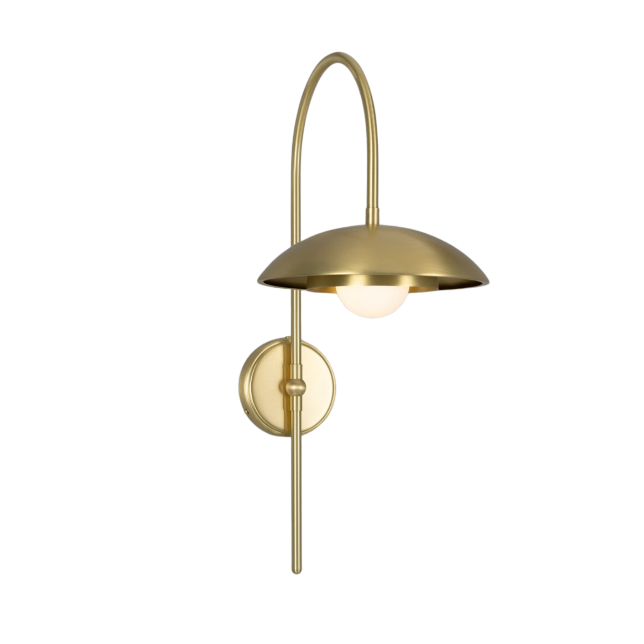 Yates Arc Wall Sconce - Pure Salt