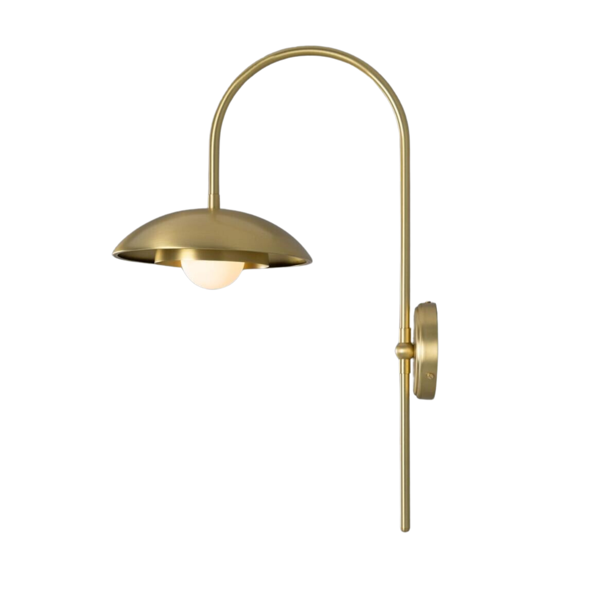 Yates Arc Wall Sconce - Pure Salt