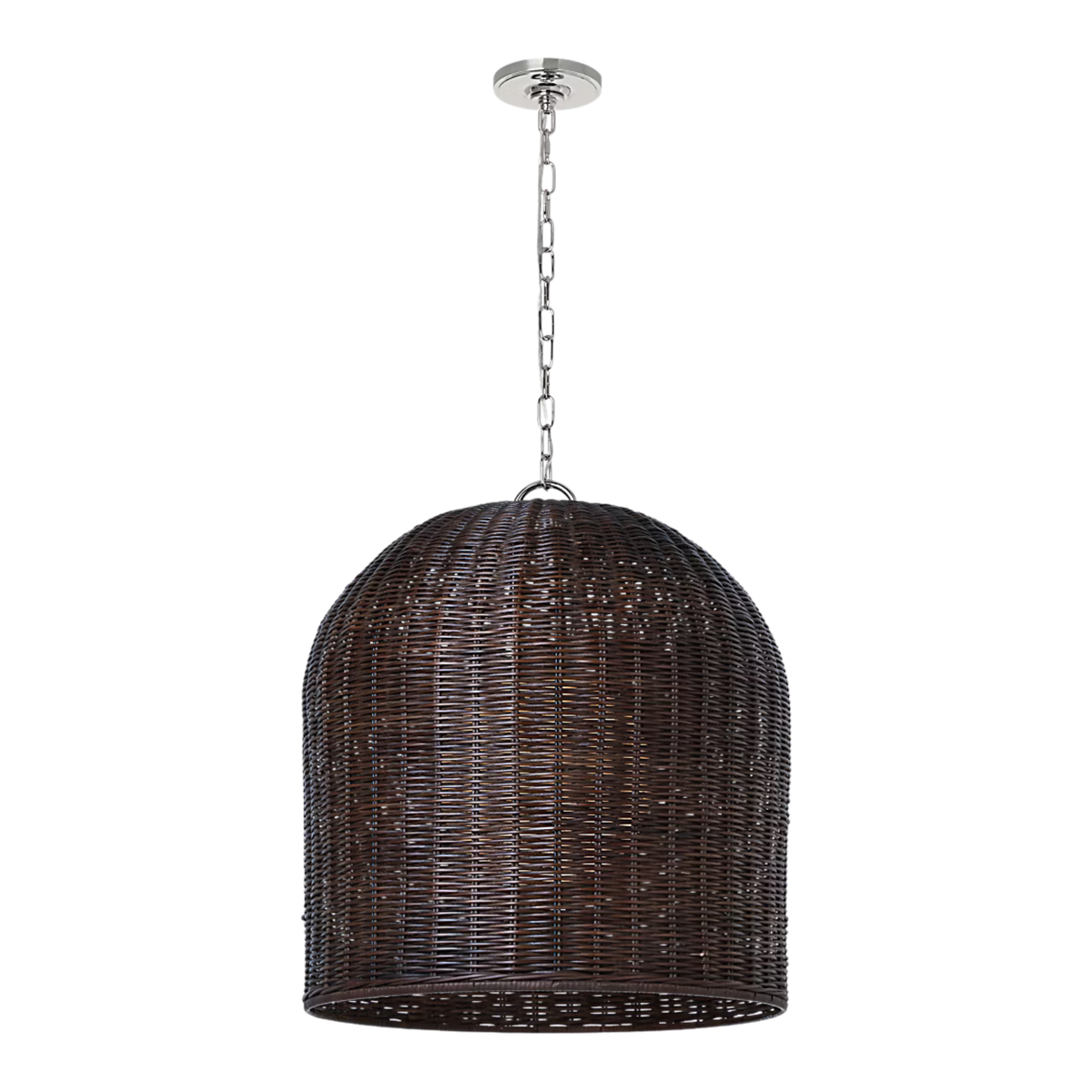 Maris Woven Hanging Shade - Pure Salt