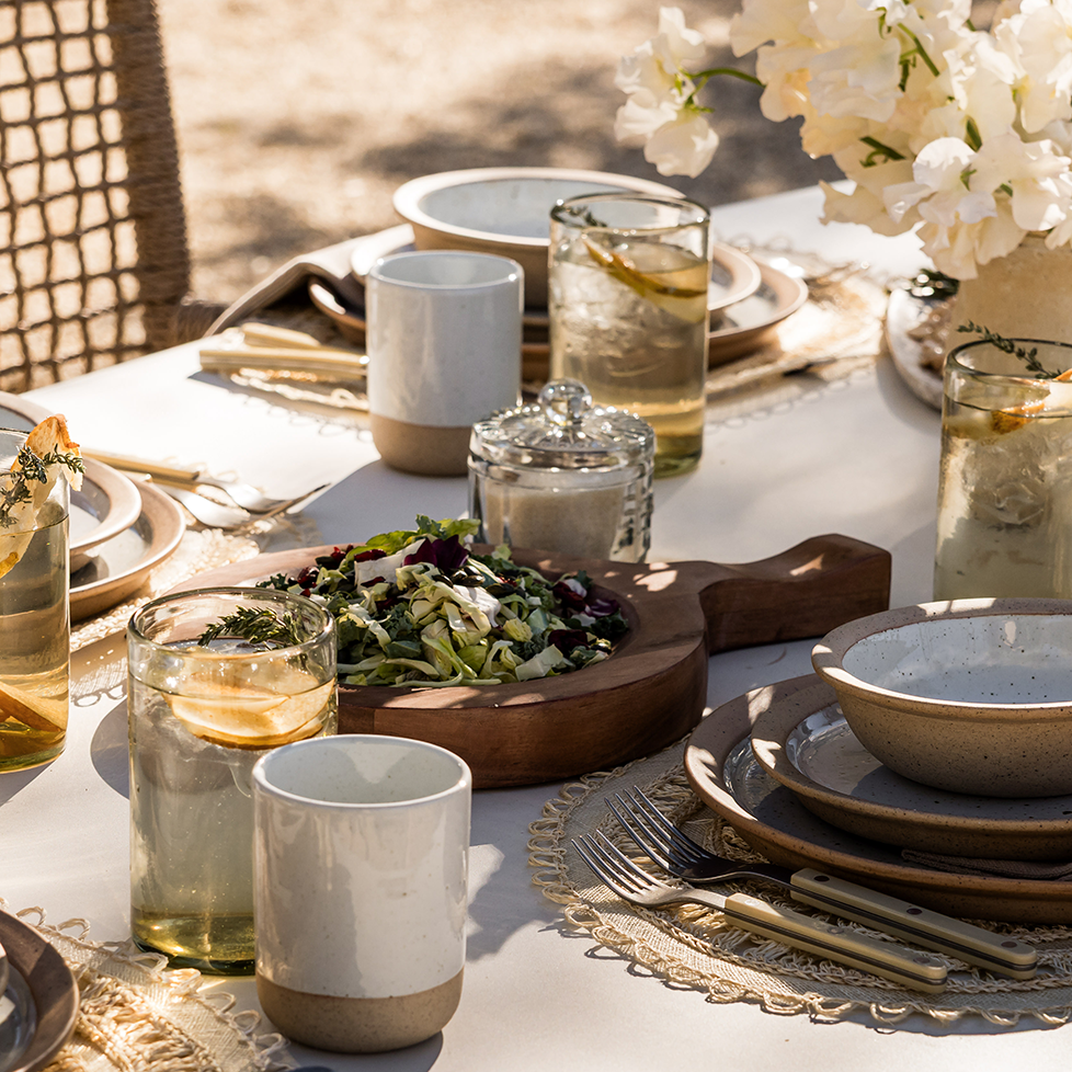 Villa Cutting Board Bowl