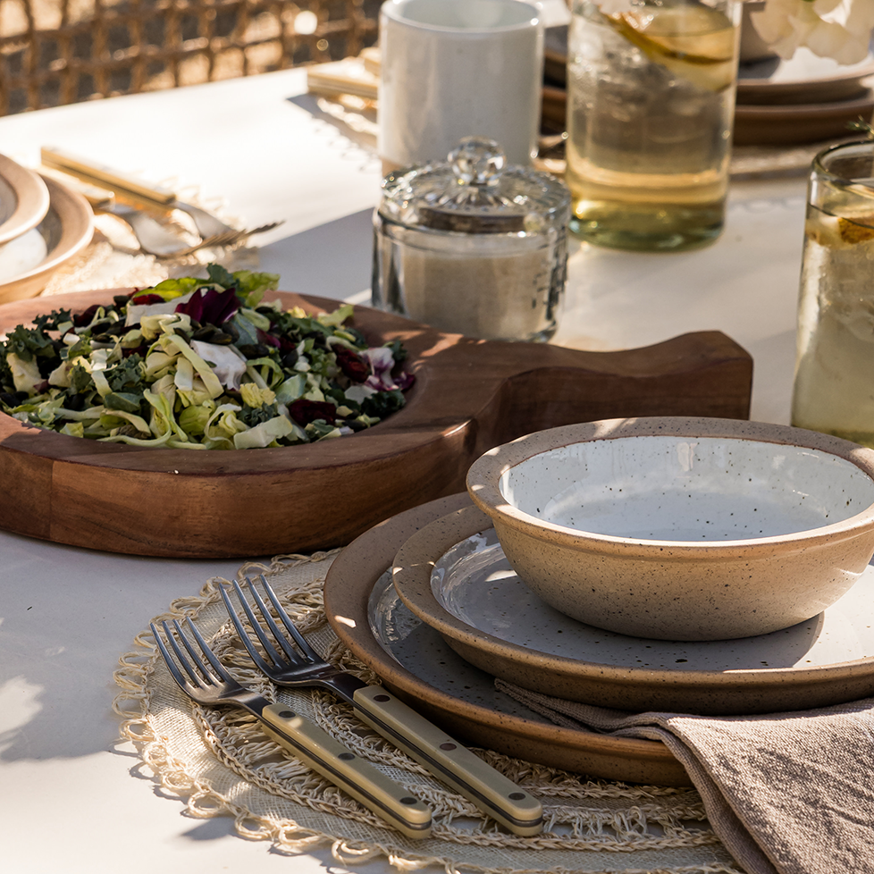 Villa Cutting Board Bowl