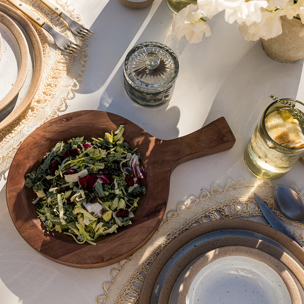 Villa Cutting Board Bowl