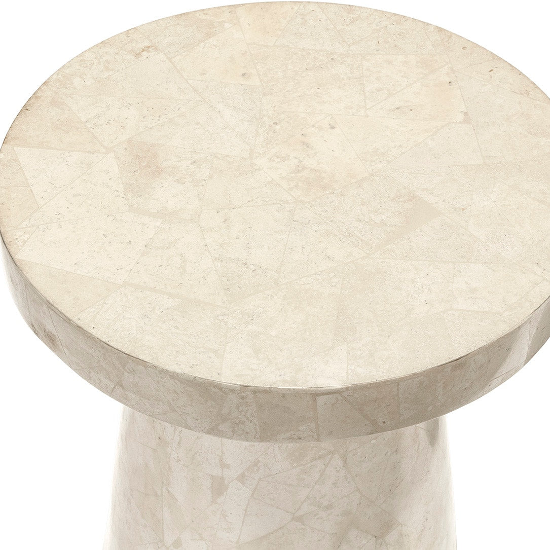 Whitby Stone Outdoor Side Table