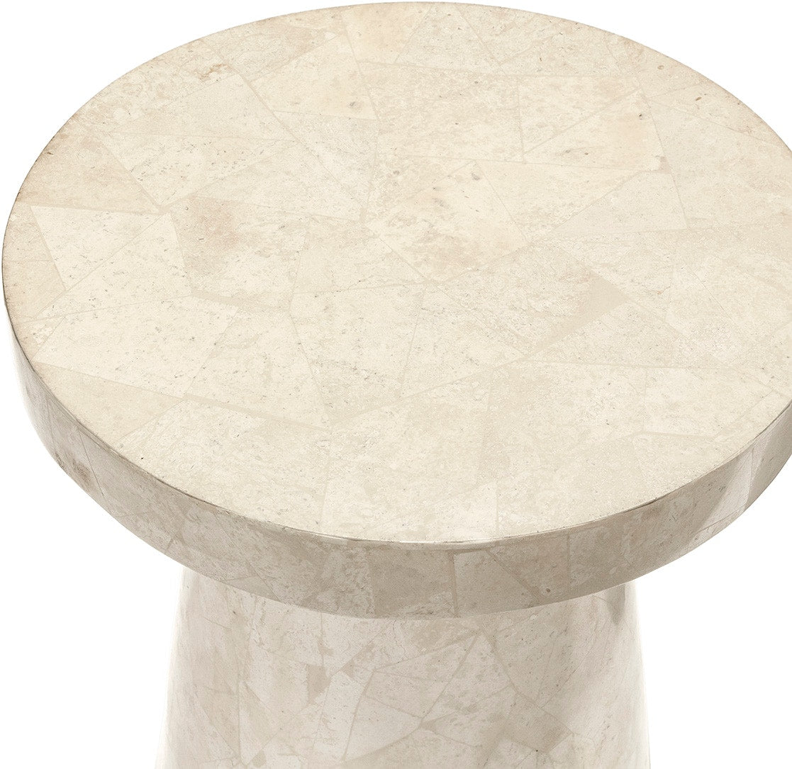 Whitby Stone Outdoor Side Table