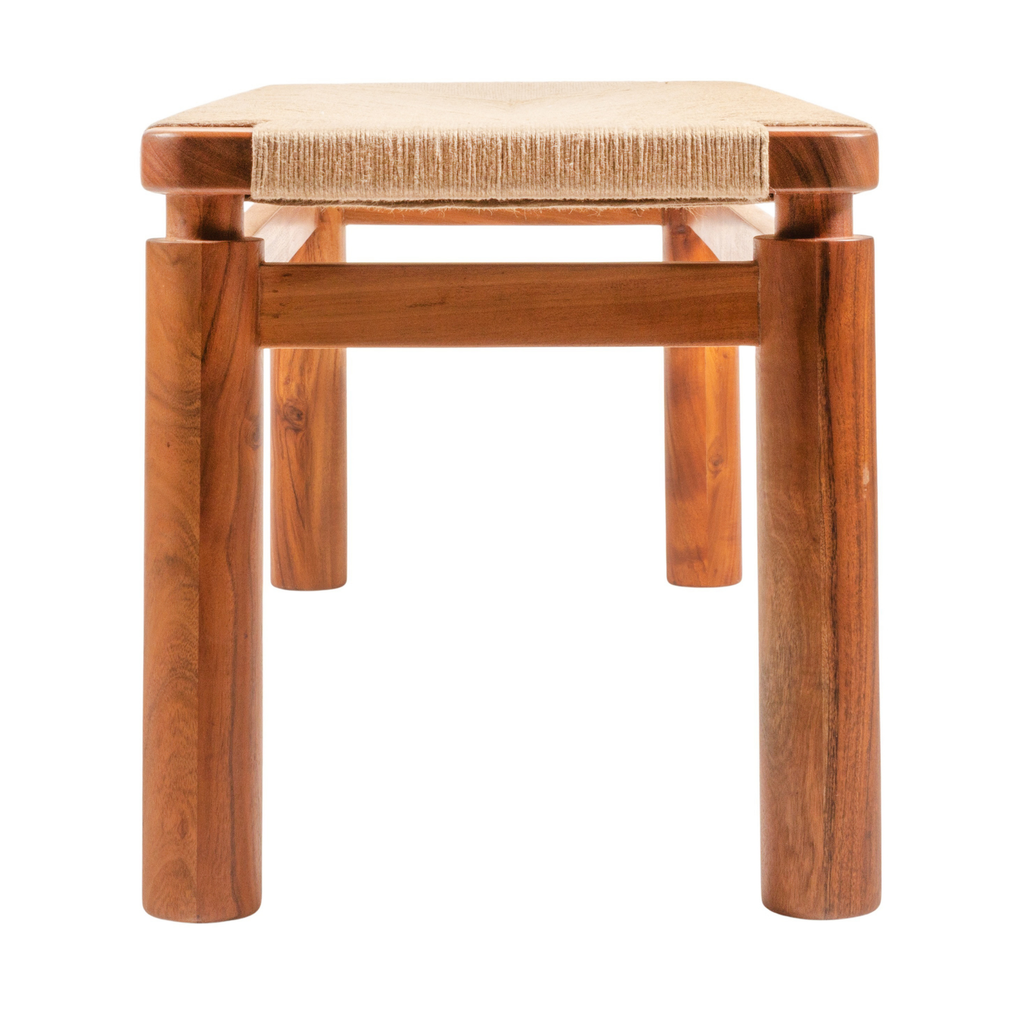 Winslow Jute Bench - Pure salt