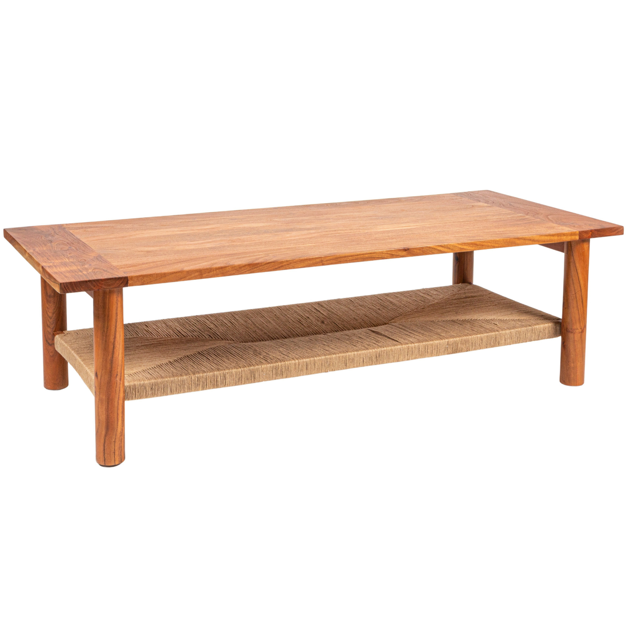 Winsow Jute Coffee Table - Pure salt