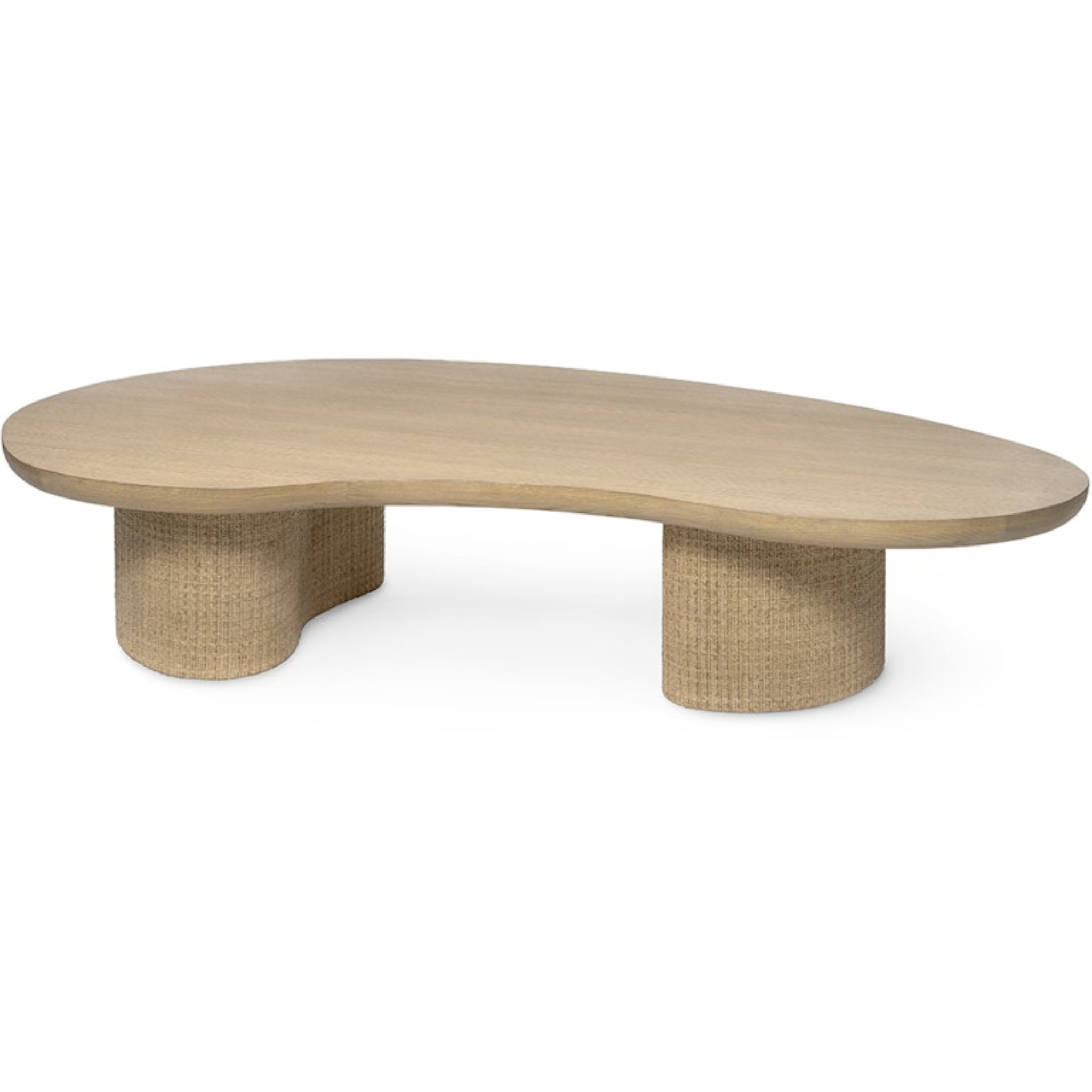 Wren Oak Coffee Table, Large - Pure Salt