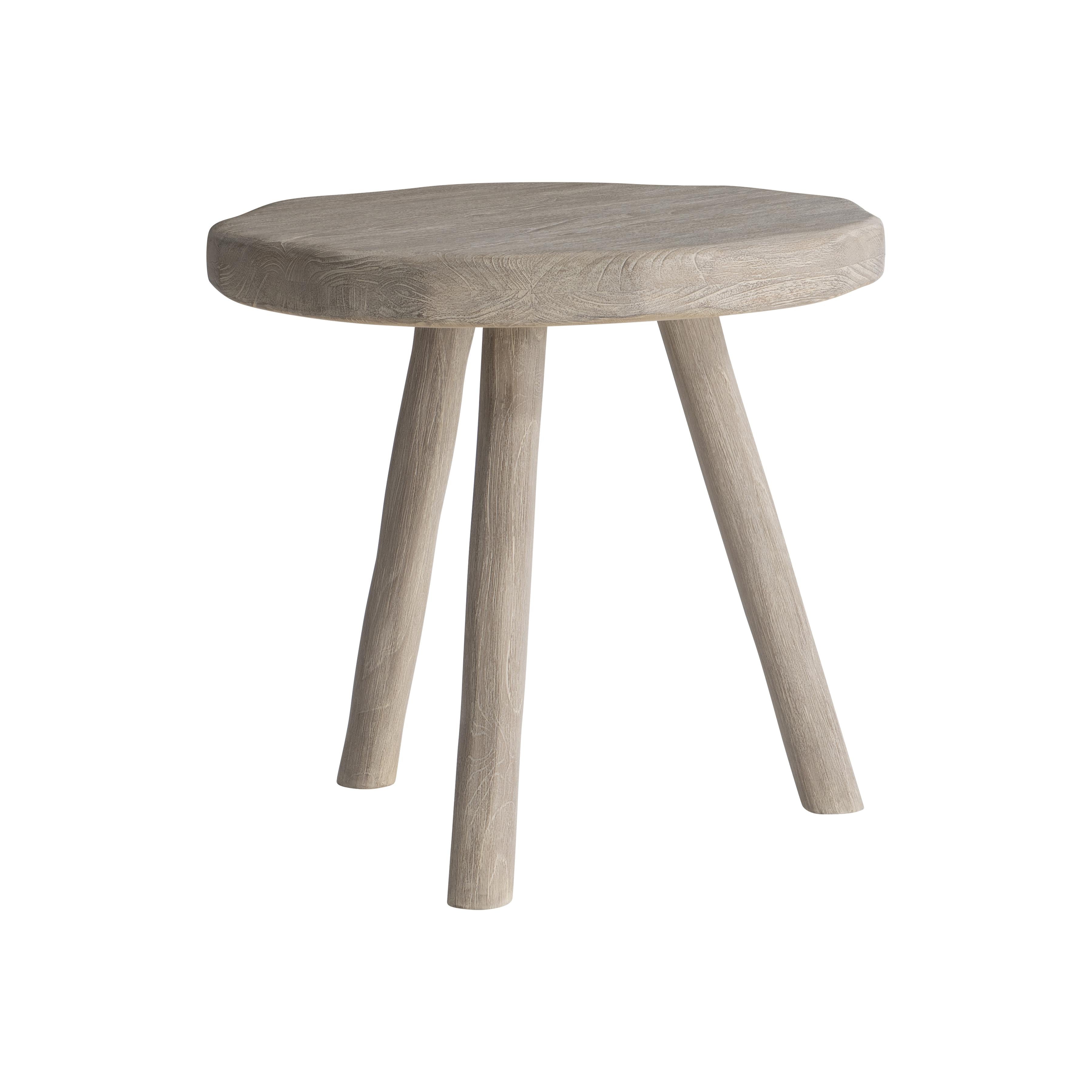 Coastline Outdoor Side Table - Pure Salt