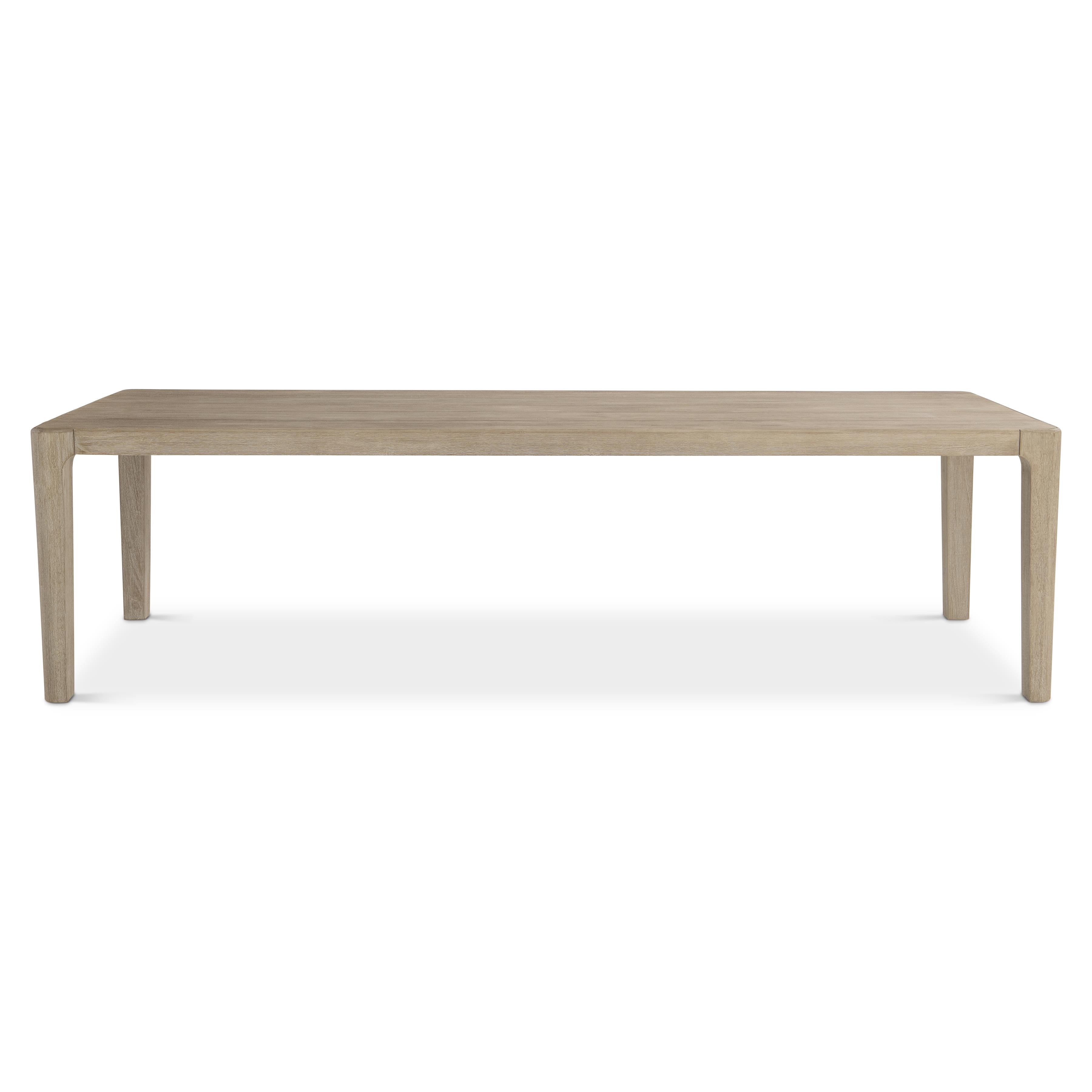 Bristol Outdoor Dining Table - Pure Salt