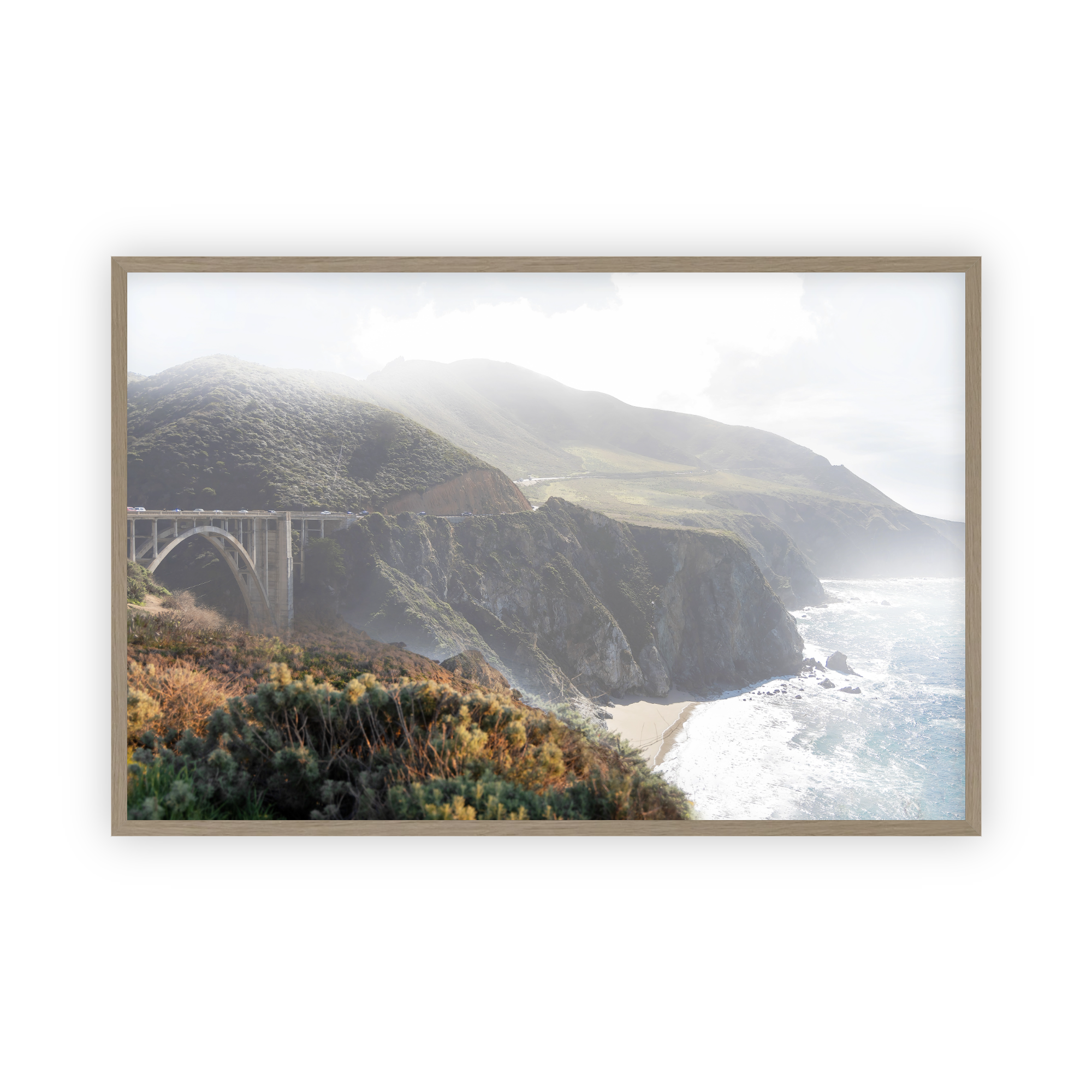 Carmel Bixby Bridge by Caroline Pacula-Pure Salt