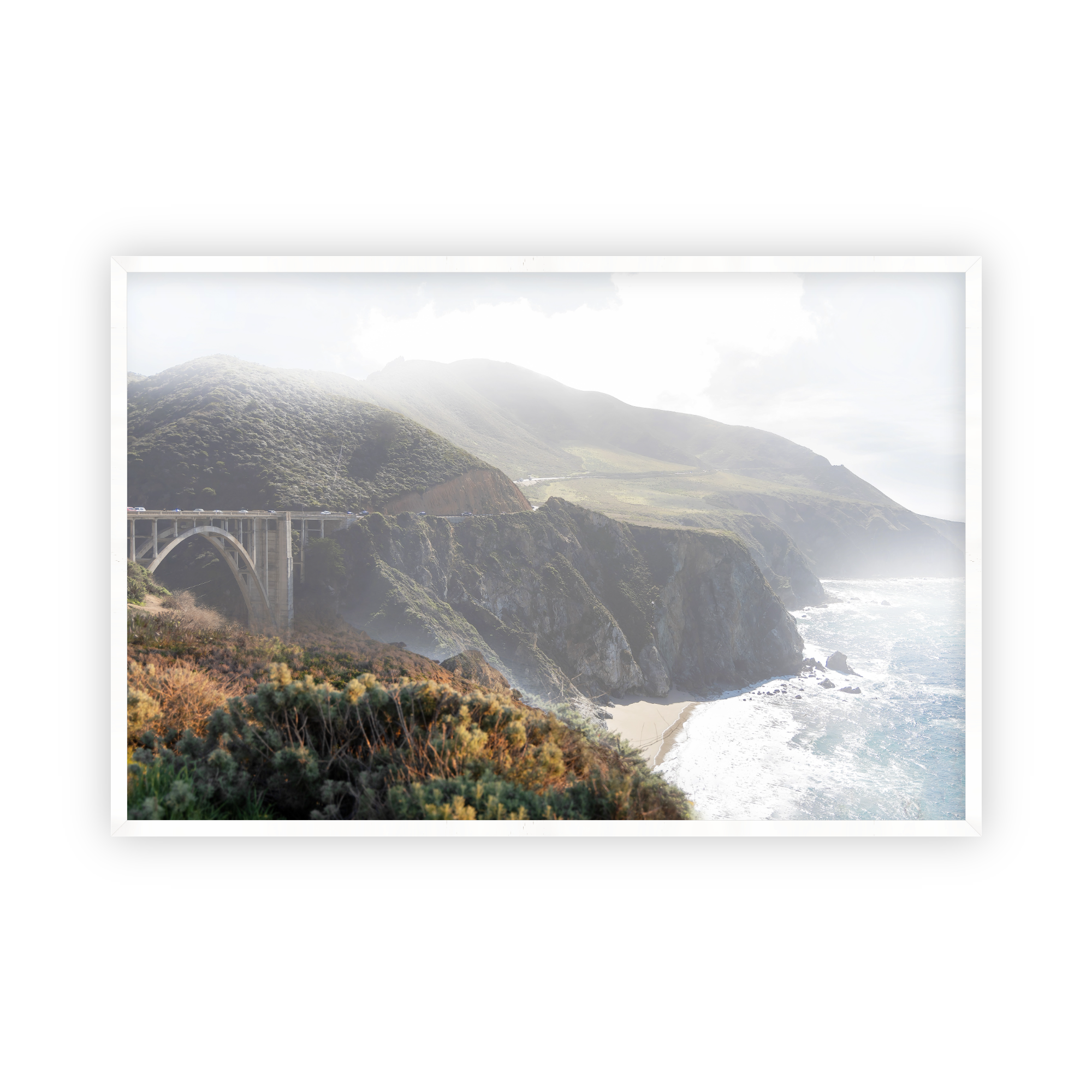 Carmel Bixby Bridge by Caroline Pacula-Pure Salt