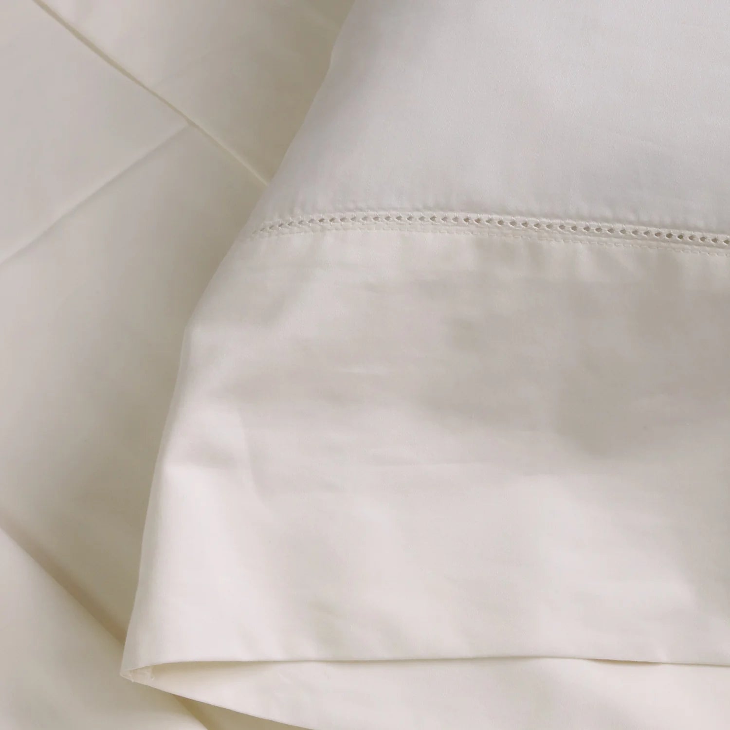 Classico Hemstitch Cotton Sateen Sheet Set - Pure Salt Shoppe