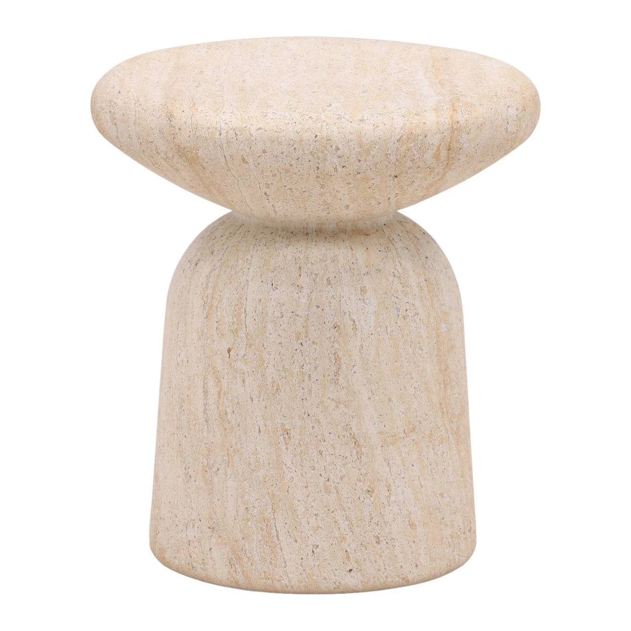 Asher Outdoor Side Table - Pure Salt