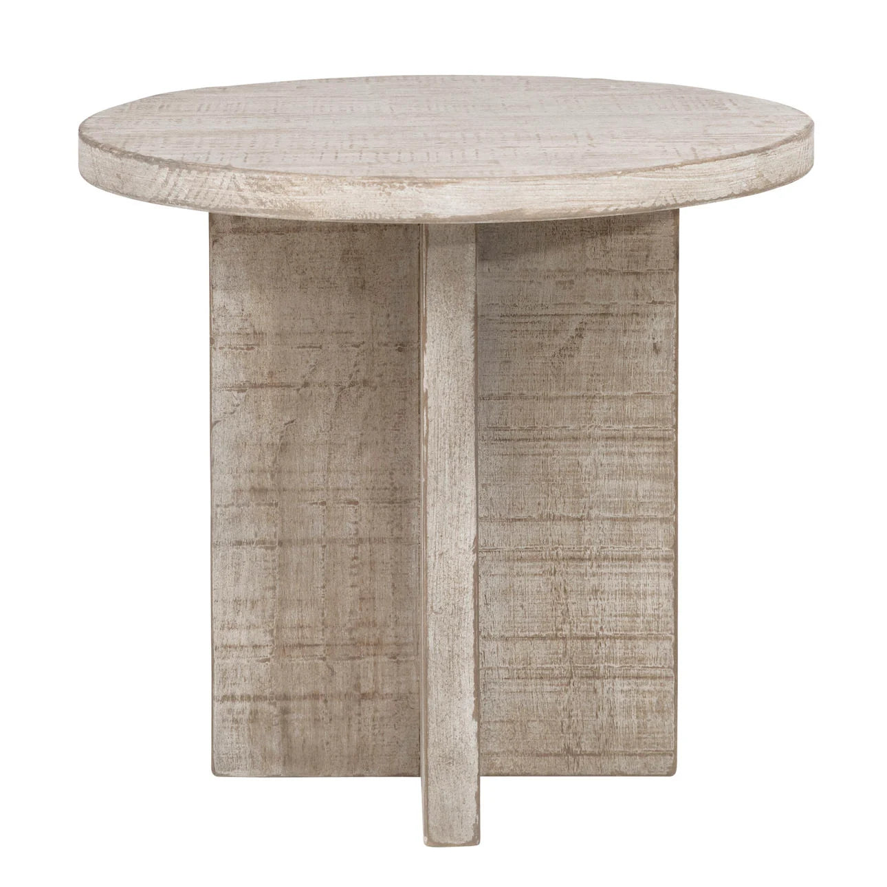 Rhys Side Table - Pure Salt