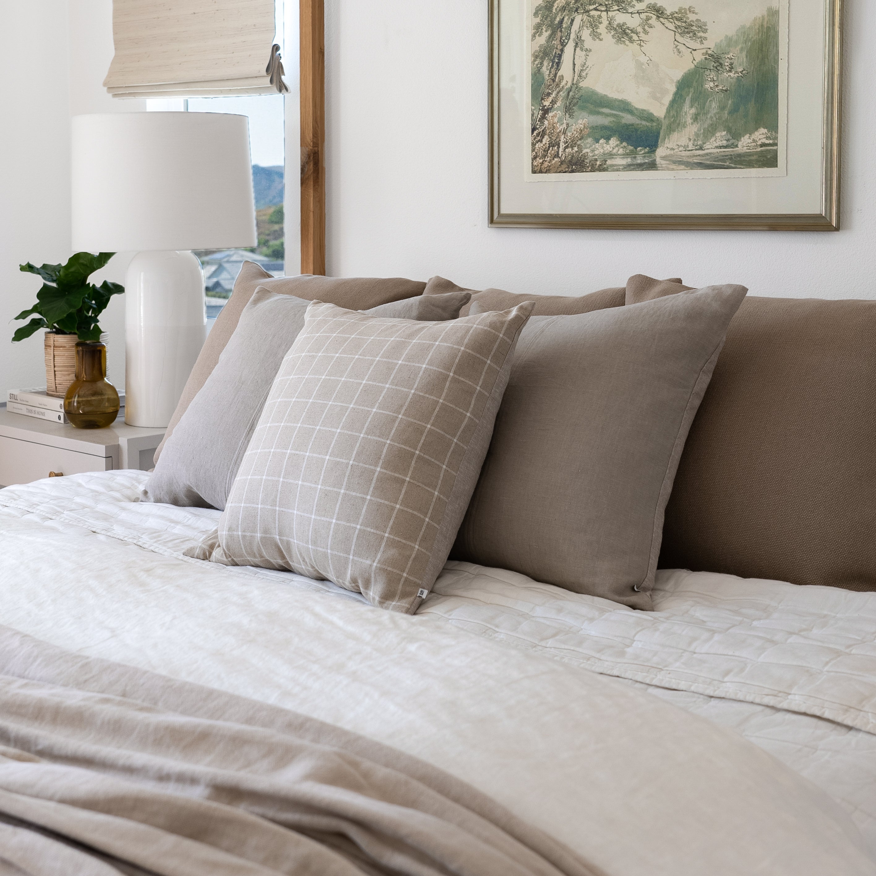 Bend Pillow - Pure Salt