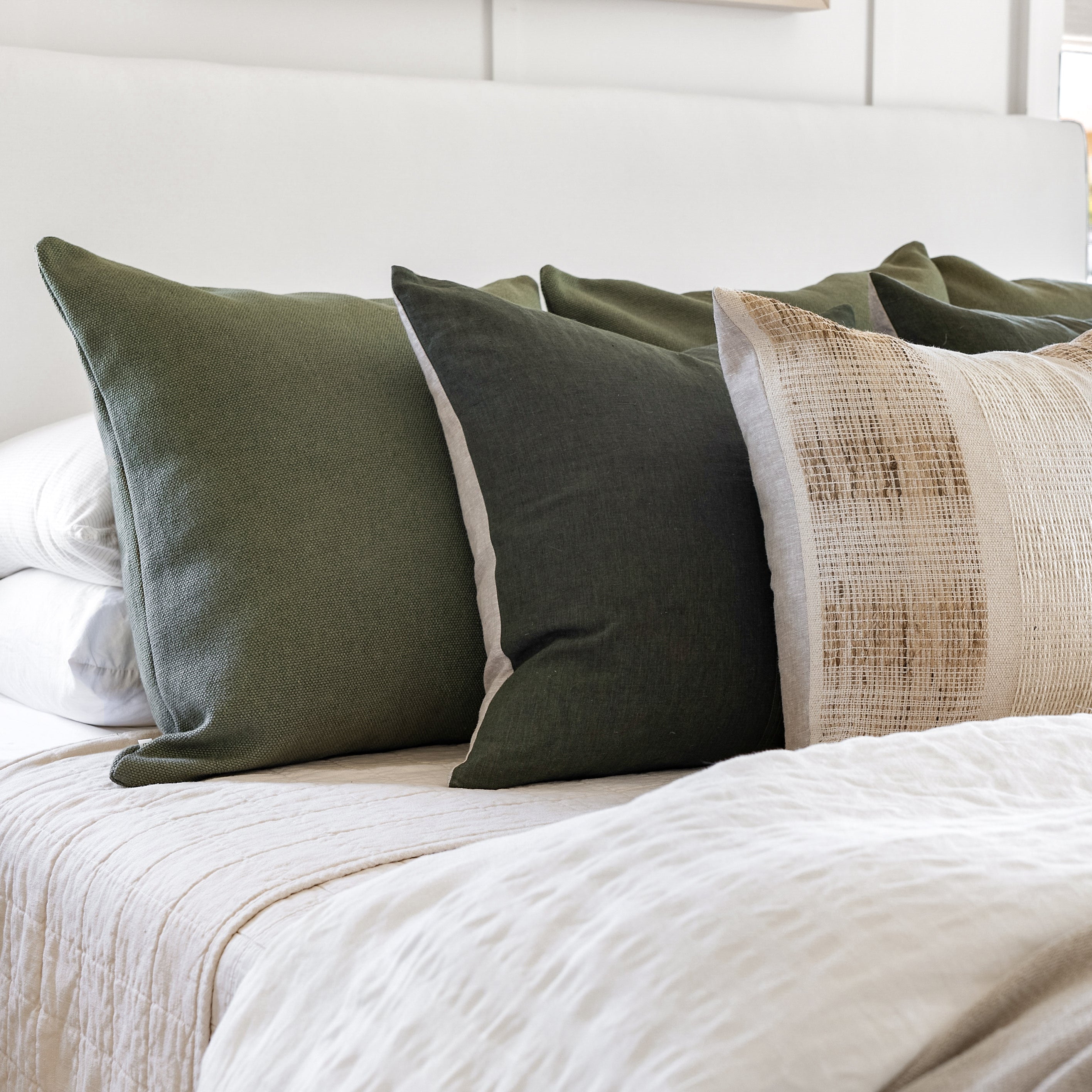 Forks Pillow - Pure Salt