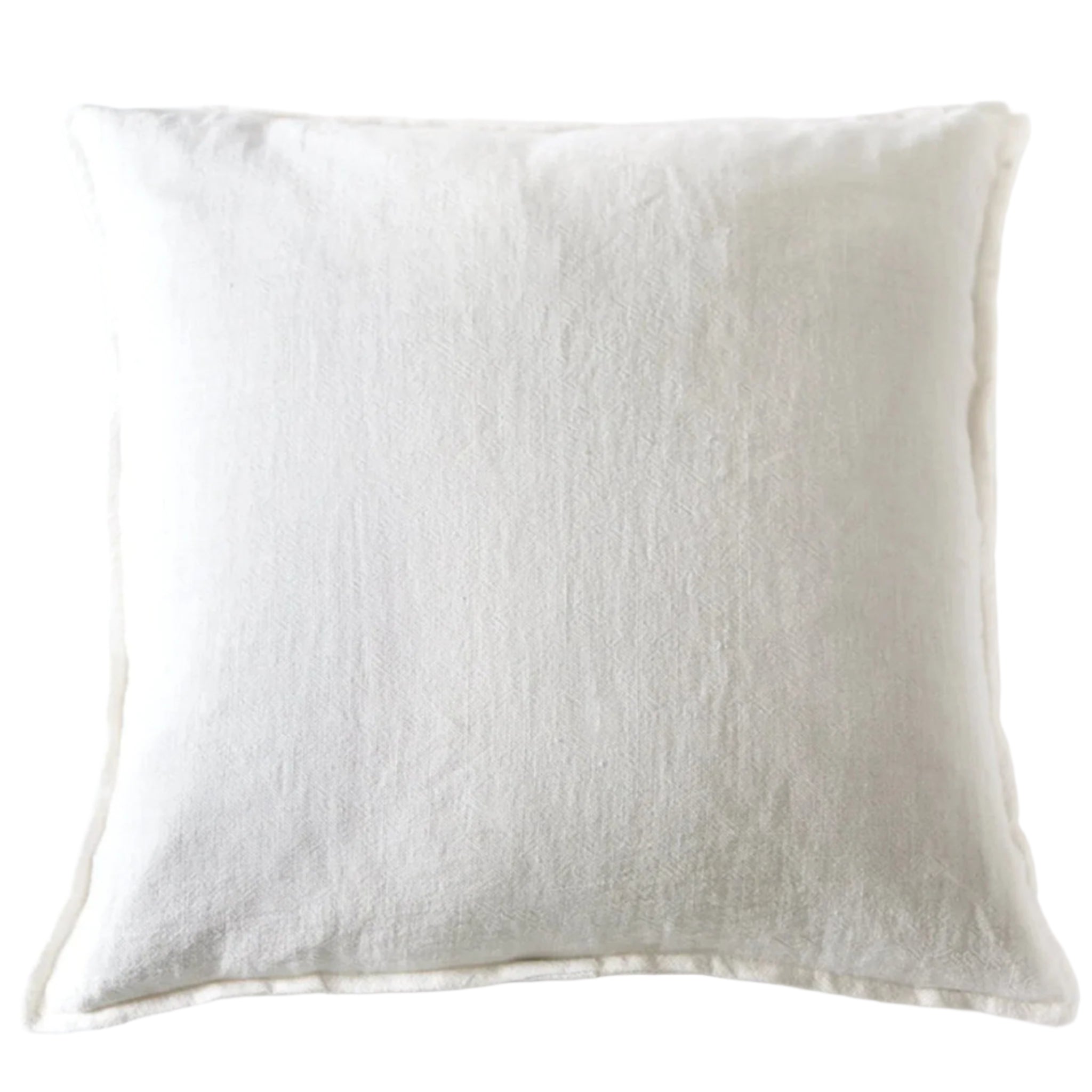 Montauk Large Euro by Pom Pom at Home, Cream - Pure Salt Shoppe