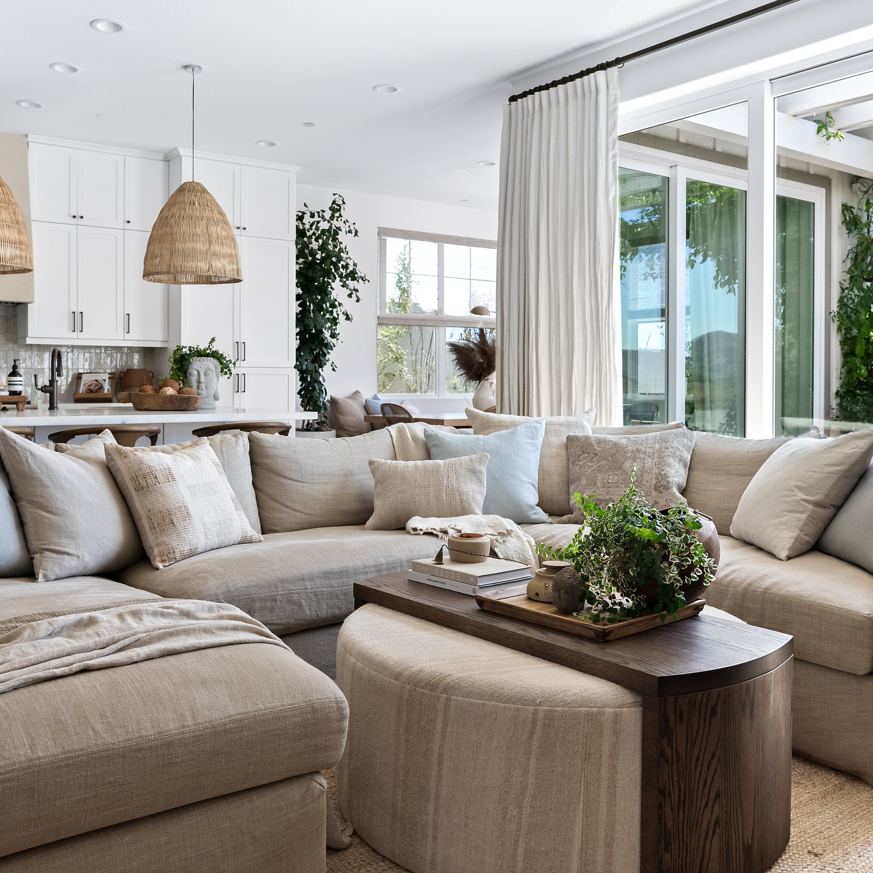 Monterey Pillow - Pure Salt