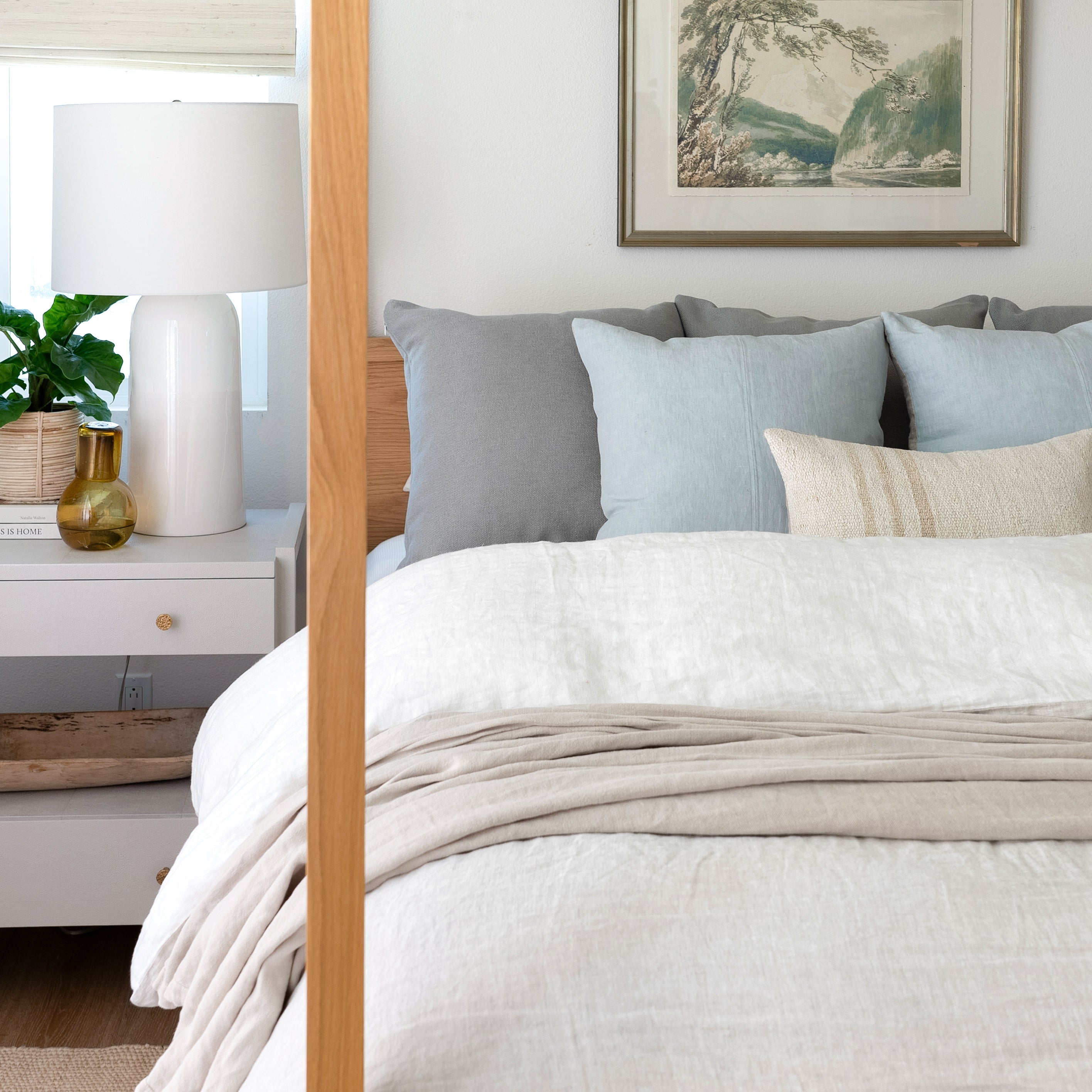 Monterey Pillow - Pure Salt