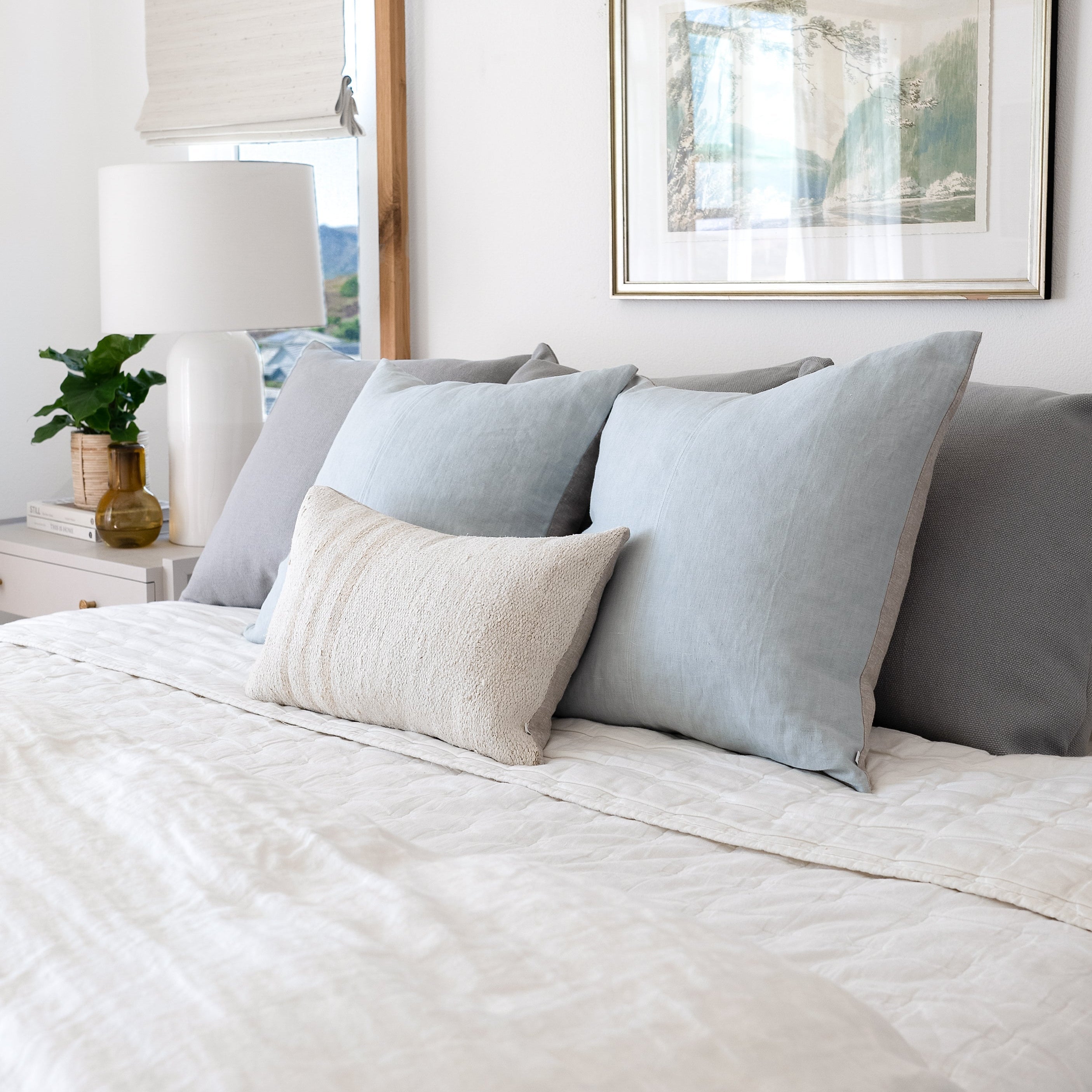 Monterey Pillow - Pure Salt