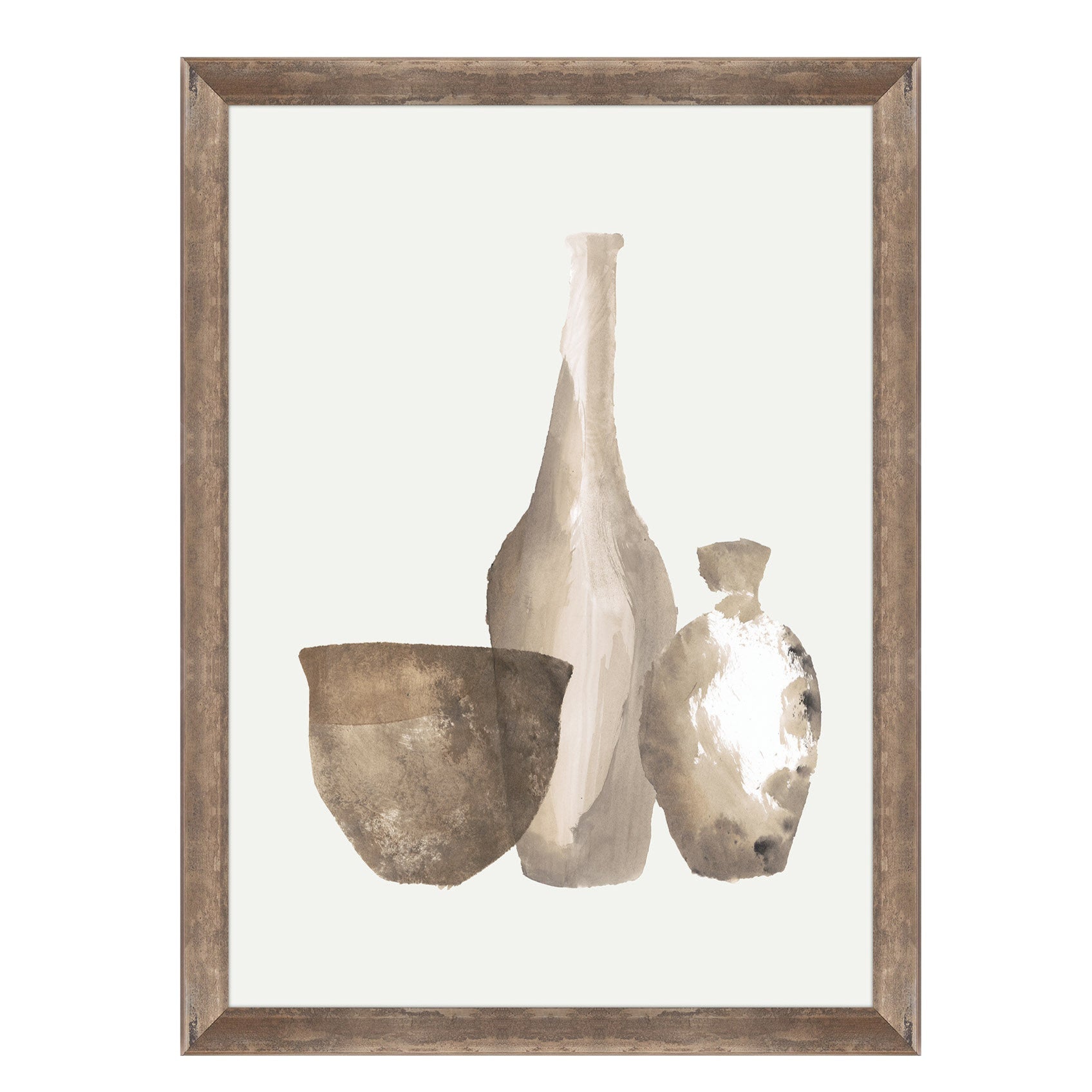 Old Rustic Containers I, Mini- Pure Salt Shoppe